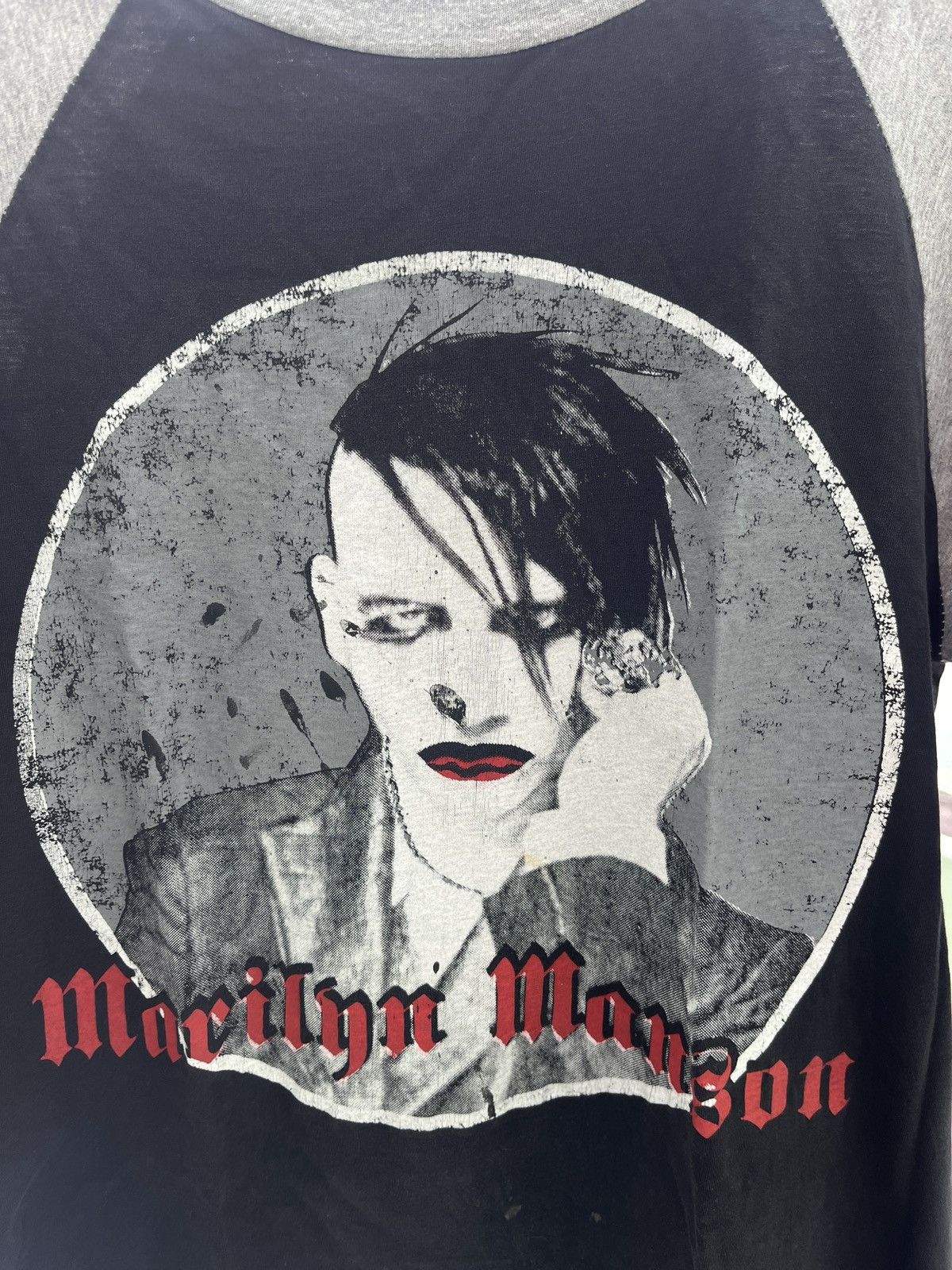TRASHED* Marilyn Manson 2004 Against all gods Tour Shirt