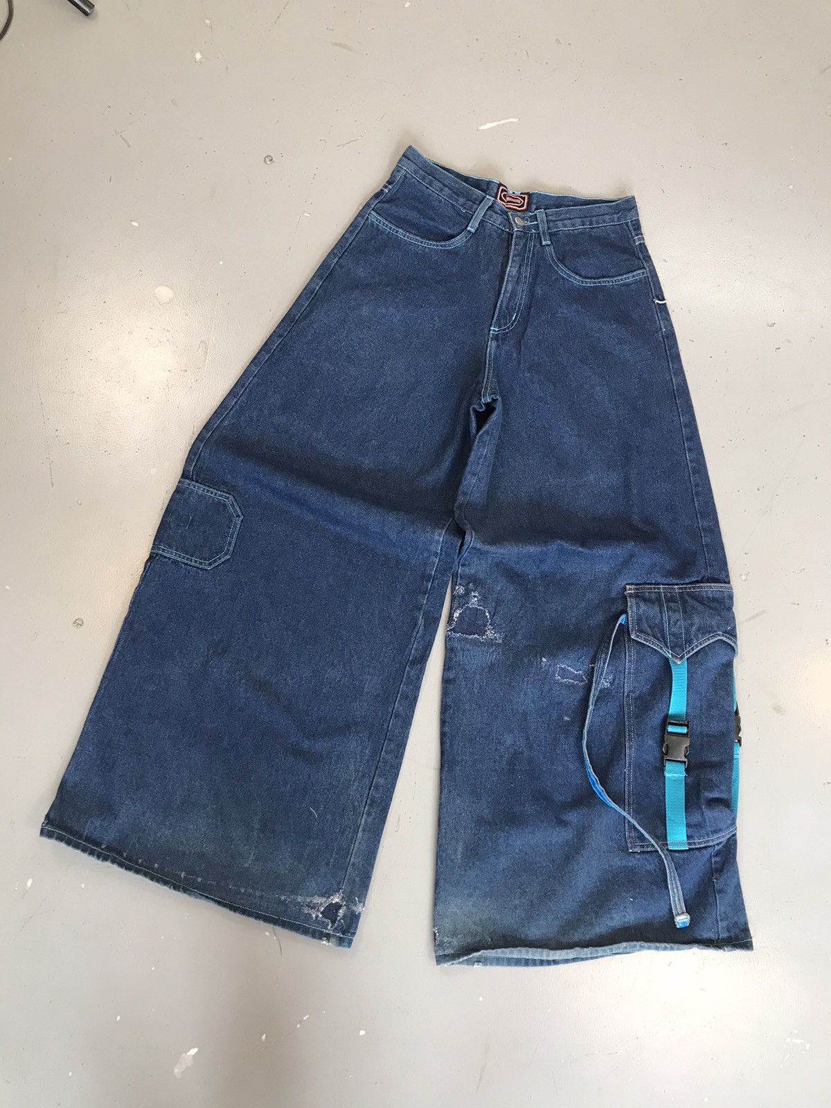JNCO × Southpole × Vintage Vintage sinnamon big pockets loose fit denim Size US 28 / EU 44 - 2 Thumbnail