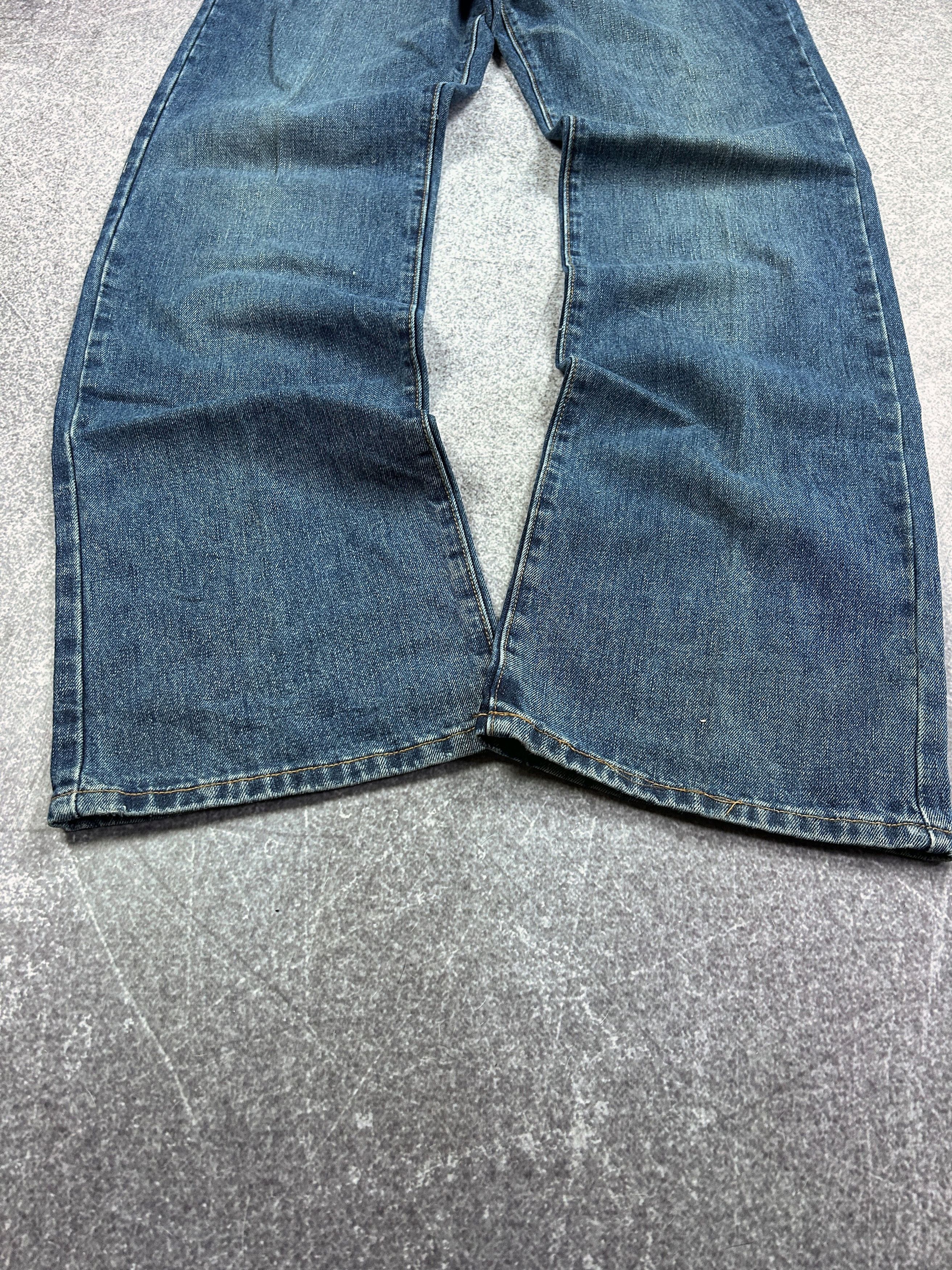 Designer VTG Rick Owens Junya Watanabe Style Stone Washed Jeans Size US 32 / EU 48 - 4 Thumbnail
