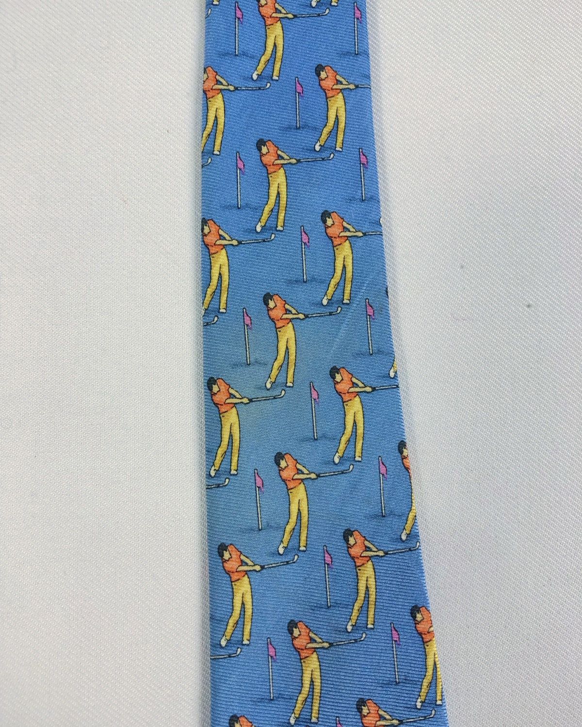 Polo Ralph Lauren Rare Vintage Polo Ralph Lauren Silk Tie Made in Italy Size ONE SIZE - 10 Thumbnail