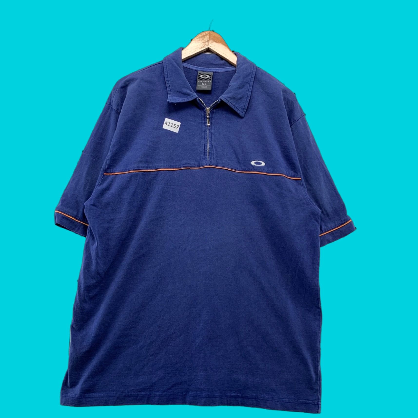 Oakley Vintage Oakley Quarter Zip Polo Shirt | Grailed