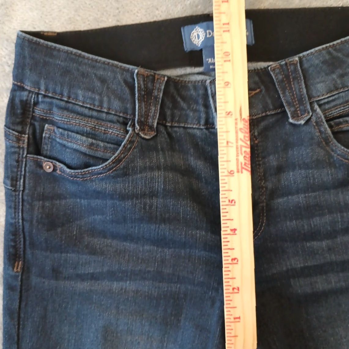 Vintage Democracy Absolution Skinny Jeans Womens Size 6 Blue Dark Wash Stretch 28x29 Jeans Womens Denim 5-Pocket Distressed-free Size 28" / US 6 / IT 42 - 4 Thumbnail