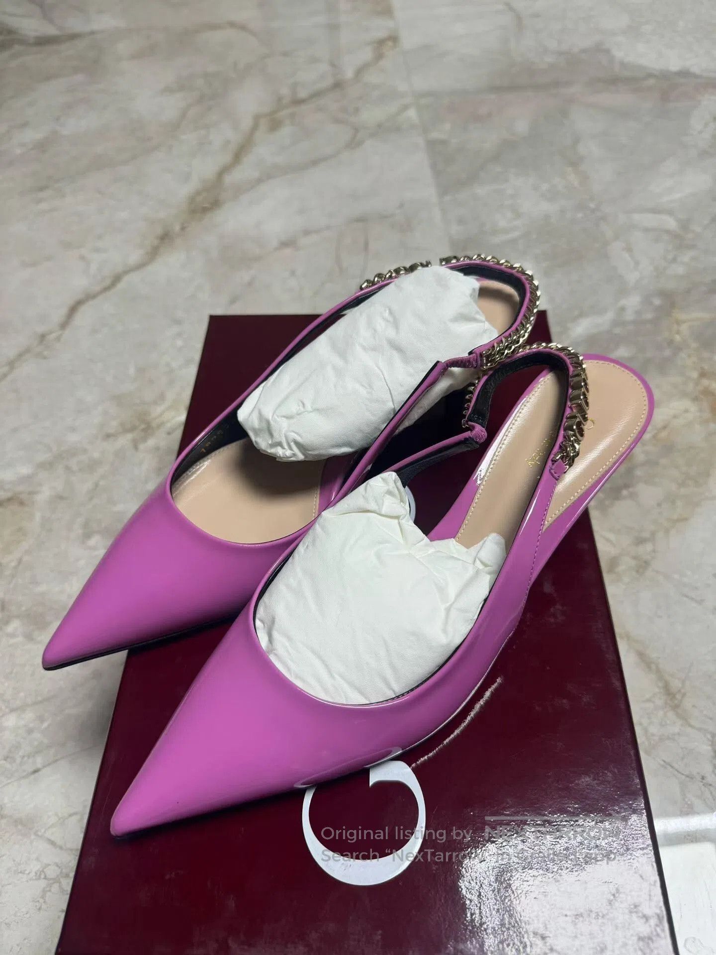 Gucci Gucci Rose Pink Pointed. Size US 6.5 / IT 36.5 - 1 Thumbnail