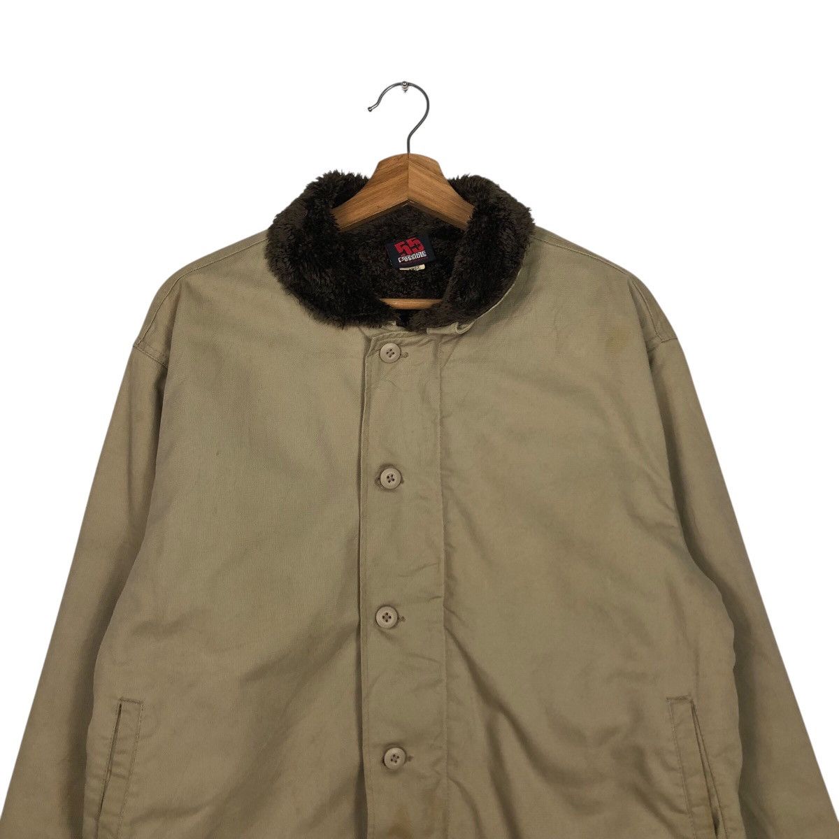 Japanese Brand 📌55 Possible Deck Jacket Sherpa Blanket Issey Miyake Size US L / EU 52-54 / 3 - 4 Thumbnail