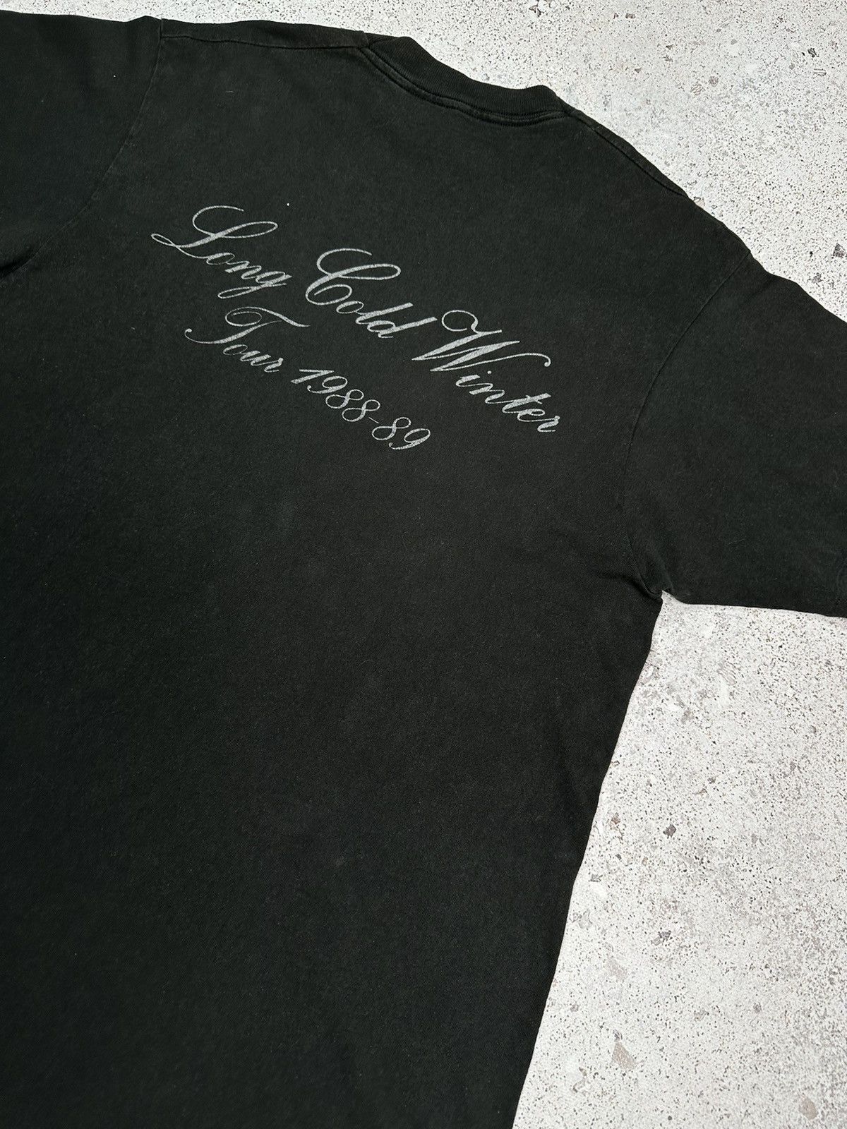 Band Tees Vintage 1988 Cinderella Long Gold Winter Tour t shirt Men L Size US L / EU 52-54 / 3 - 16 Thumbnail