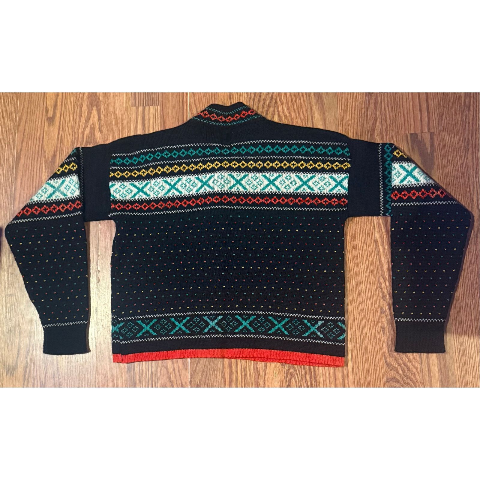 Other Vintage Berrybrooke Wool LaceUp Sweater 100% Virgin Wool Size US M / EU 48-50 / 2 - 3 Thumbnail