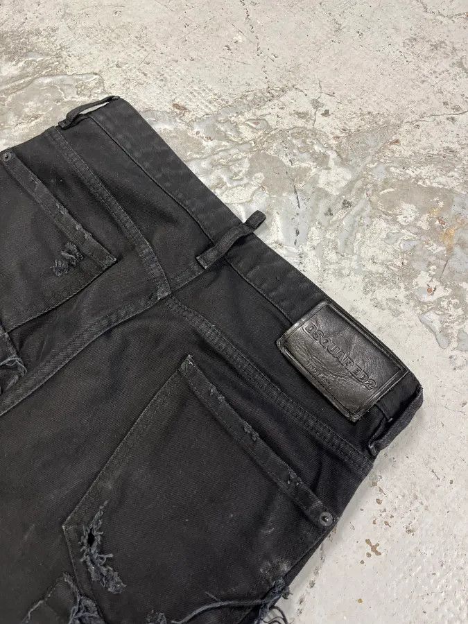 Dsquared2 SS2017 Dsquared2 Black Destroy Jean Size US 31 - 6 Thumbnail