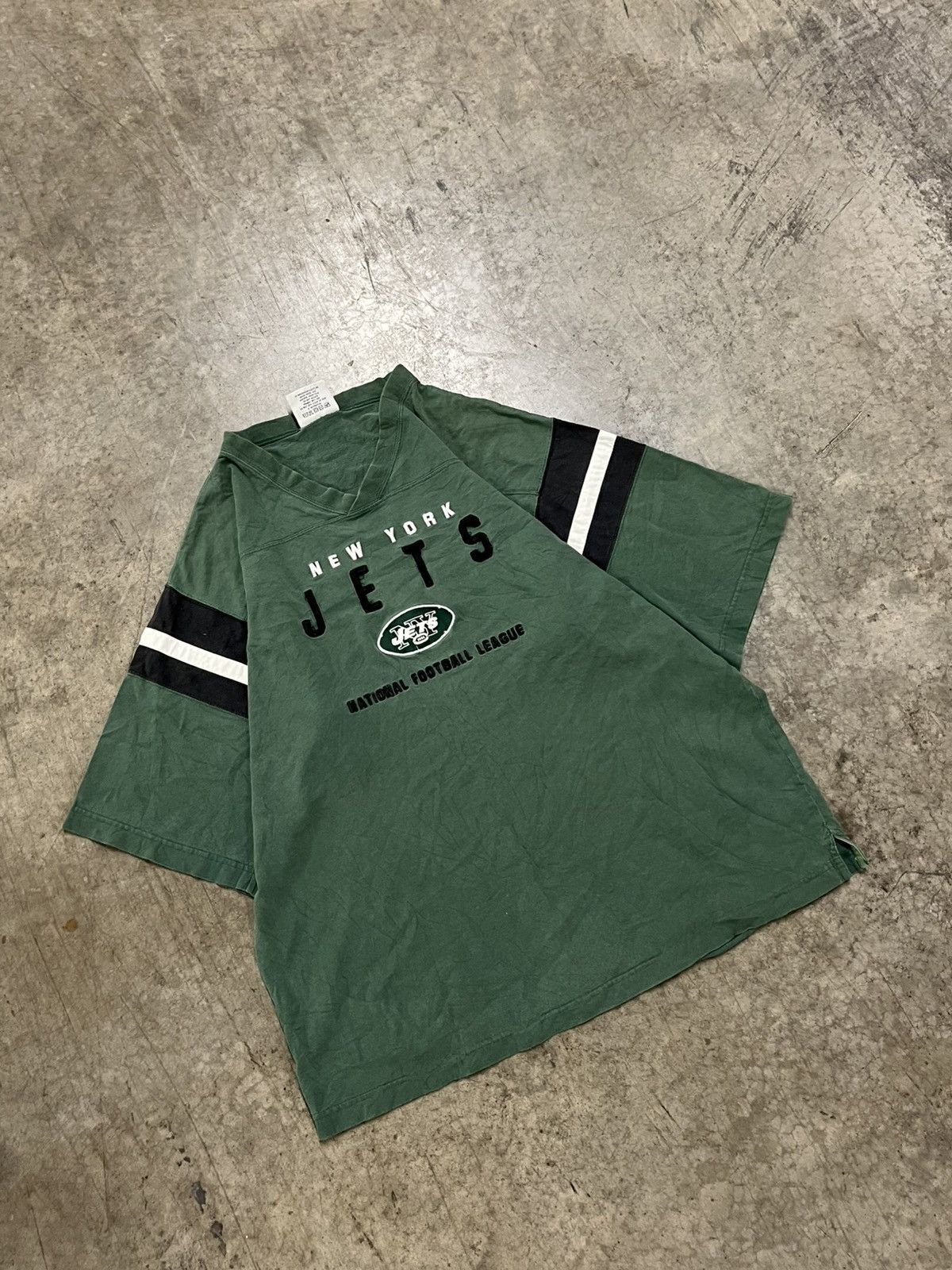 Vintage Vintage NY jets Lee sport tee shirt NFL streetwear rare Size US L / EU 52-54 / 3 - 2 Thumbnail