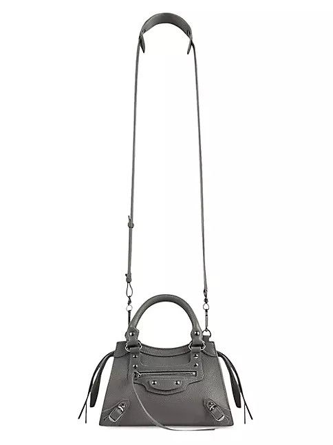 o1s1wg110624 Size: OS / Classic Mini Handbag in Dark Grey