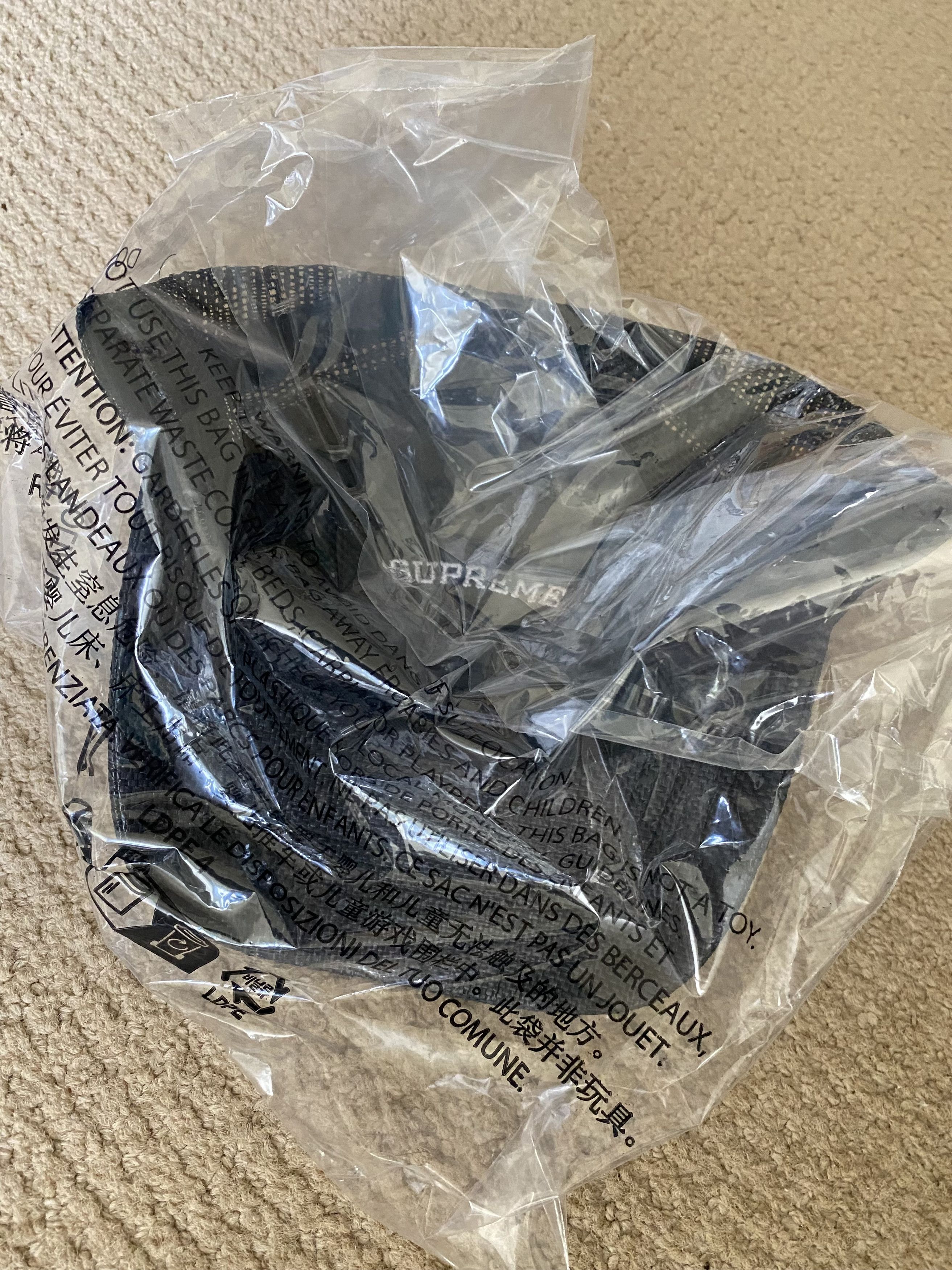 Supreme Supreme Raffia Mesh Back 5-Panel Size ONE SIZE - 3 Thumbnail