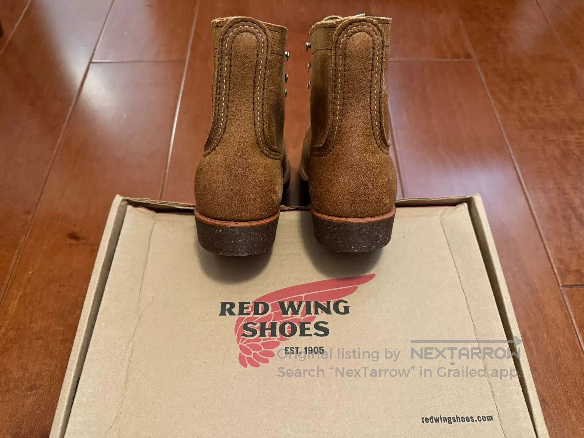 Red Wing Redwing 8113 Work Boots. Size US 7.5 / EU 40-41 - 4 Thumbnail