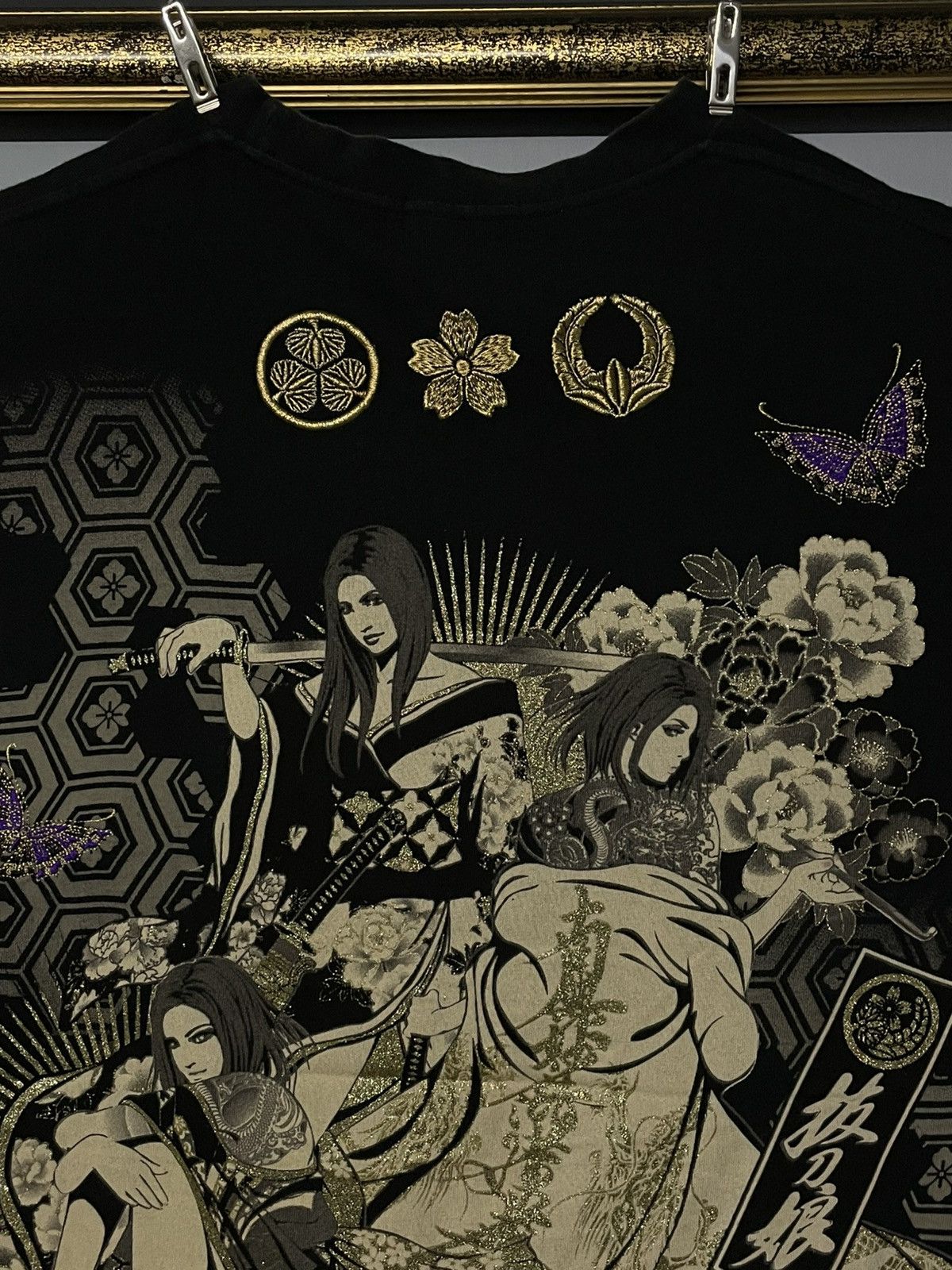 Designer × Japanese Brand × Vintage Vintage Japan Divine Retribution Dangerous Element Sukajan Size US XL / EU 56 / 4 - 4 Thumbnail