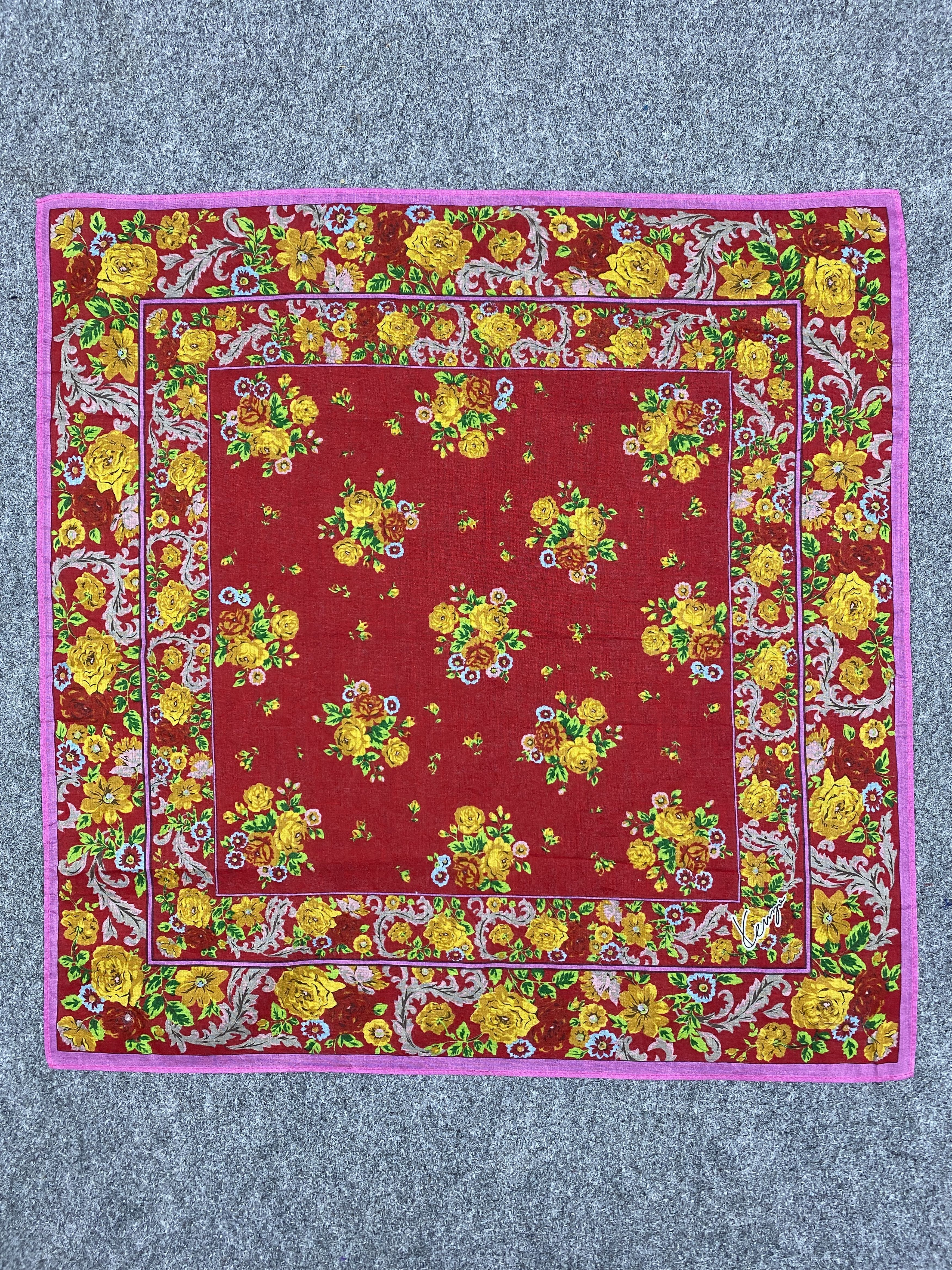 Kenzo Kenzo Handkerchief / Bandana / Neckerchief HKC0322 Size ONE SIZE - 4 Thumbnail