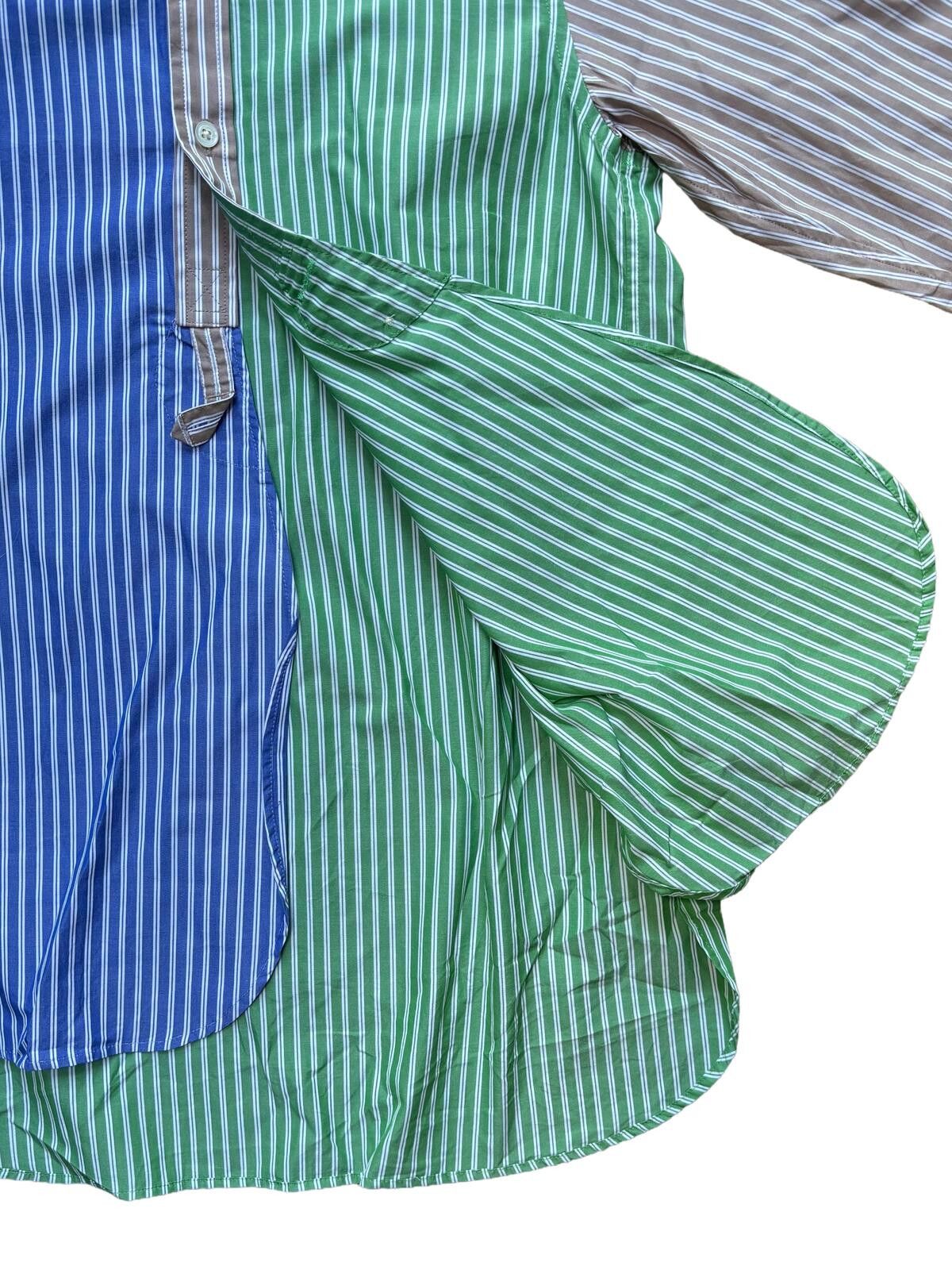 Needles Needles Patchwork Stripe Shirt Multicolour Small Size US S / EU 44-46 / 1 - 5 Thumbnail