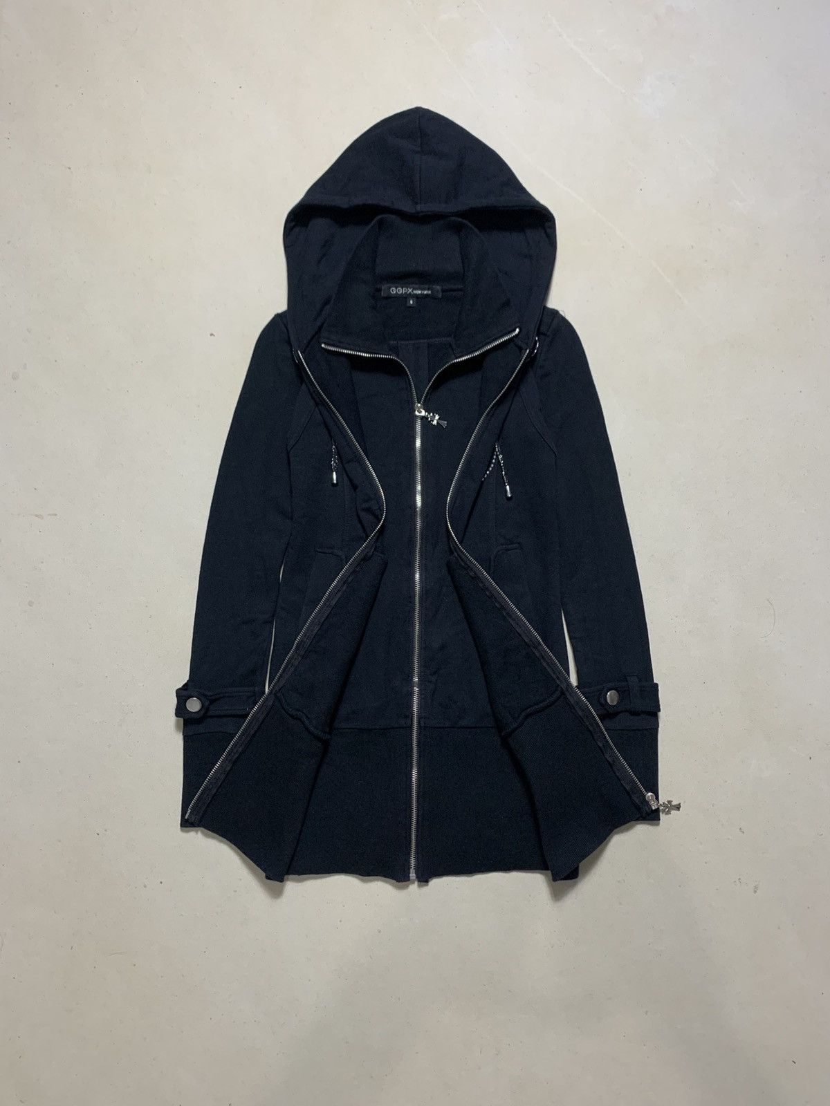 Japanese Brand Archive GGPX Double Layer Zip Hoodie Lgb Ifsixwasnine Size US S / EU 44-46 / 1 - 4 Thumbnail