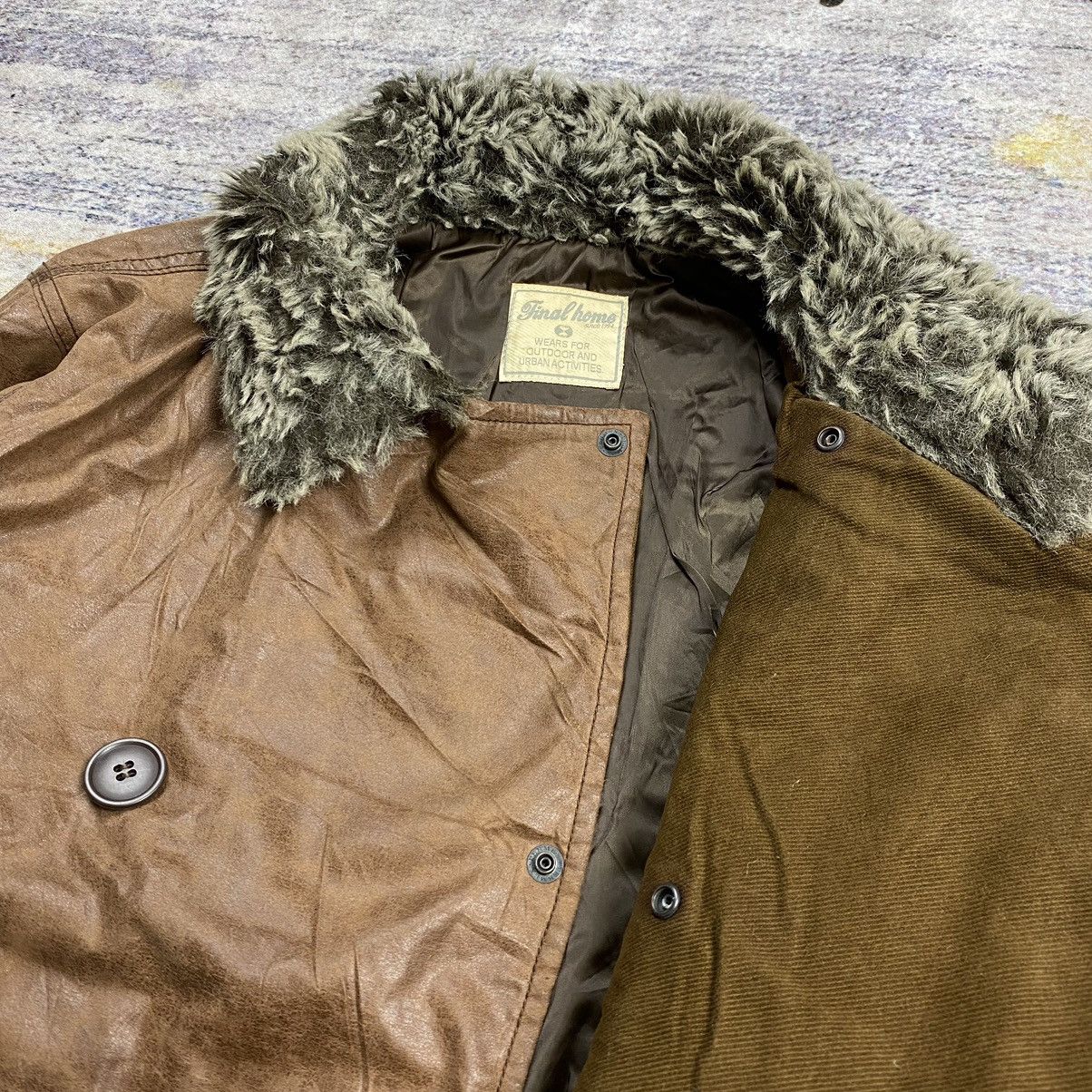 Final Home × Issey Miyake Vintage archive Final Home biker jacket Size US M / EU 48-50 / 2 - 11 Thumbnail