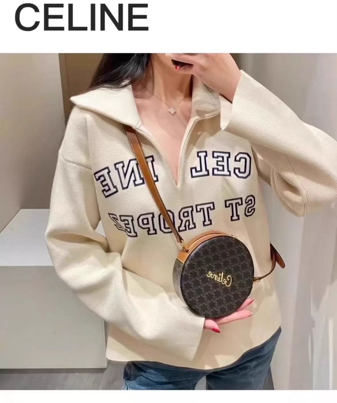 Celine Celine Sweater L Size L / US 10 / IT 46 - 4 Thumbnail