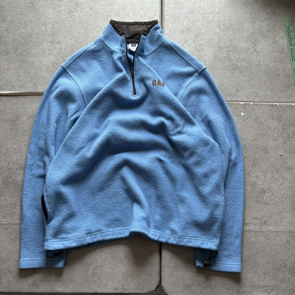 Gap Y2k baby blue gap pullover fleece quarter zip Size US XL / EU 56 / 4 - 1 Thumbnail