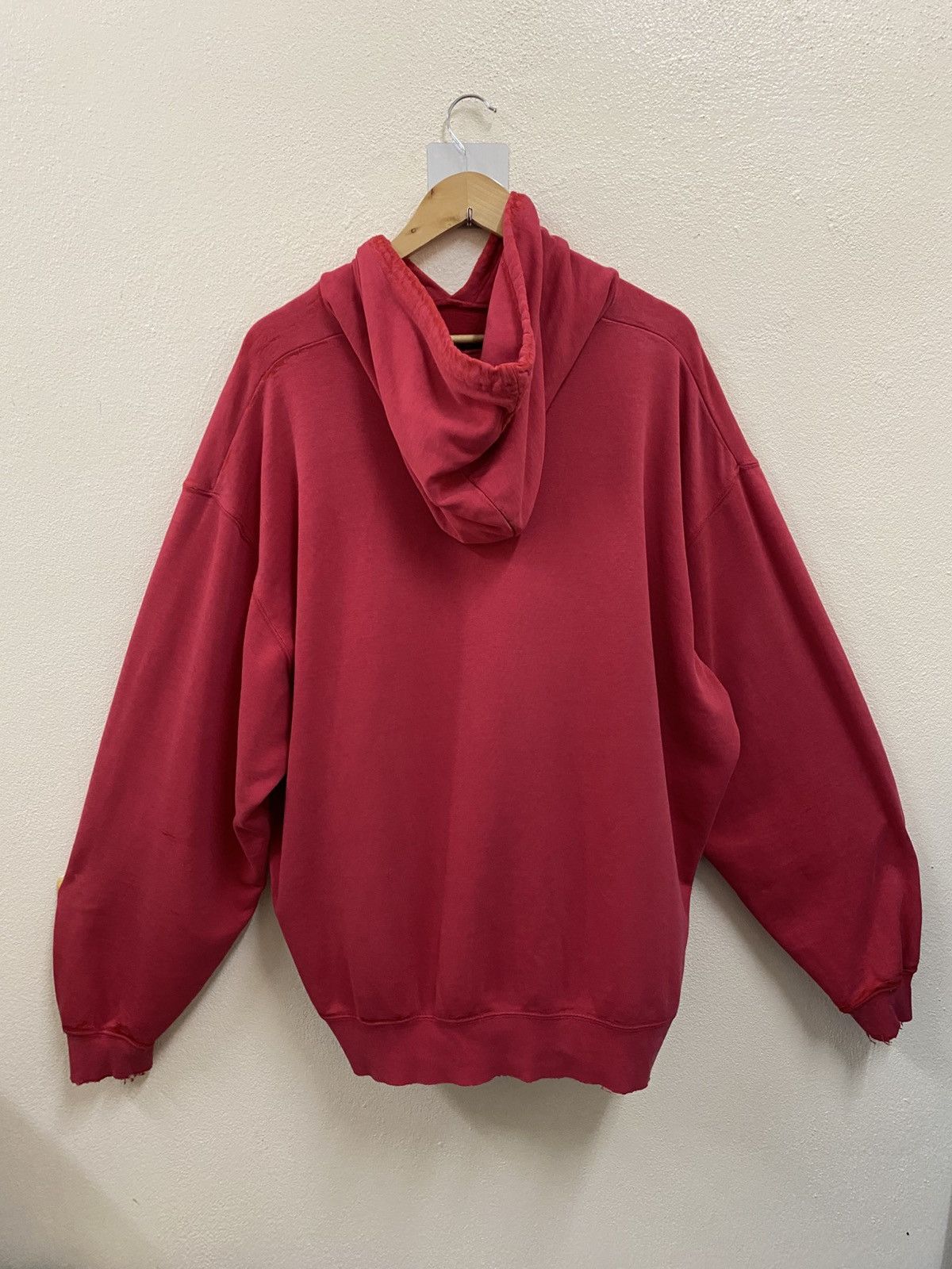 Nike Vintage Nike Hoodie Centre Pocket - Red Size US XXL / EU 58 / 5 - 2 Thumbnail