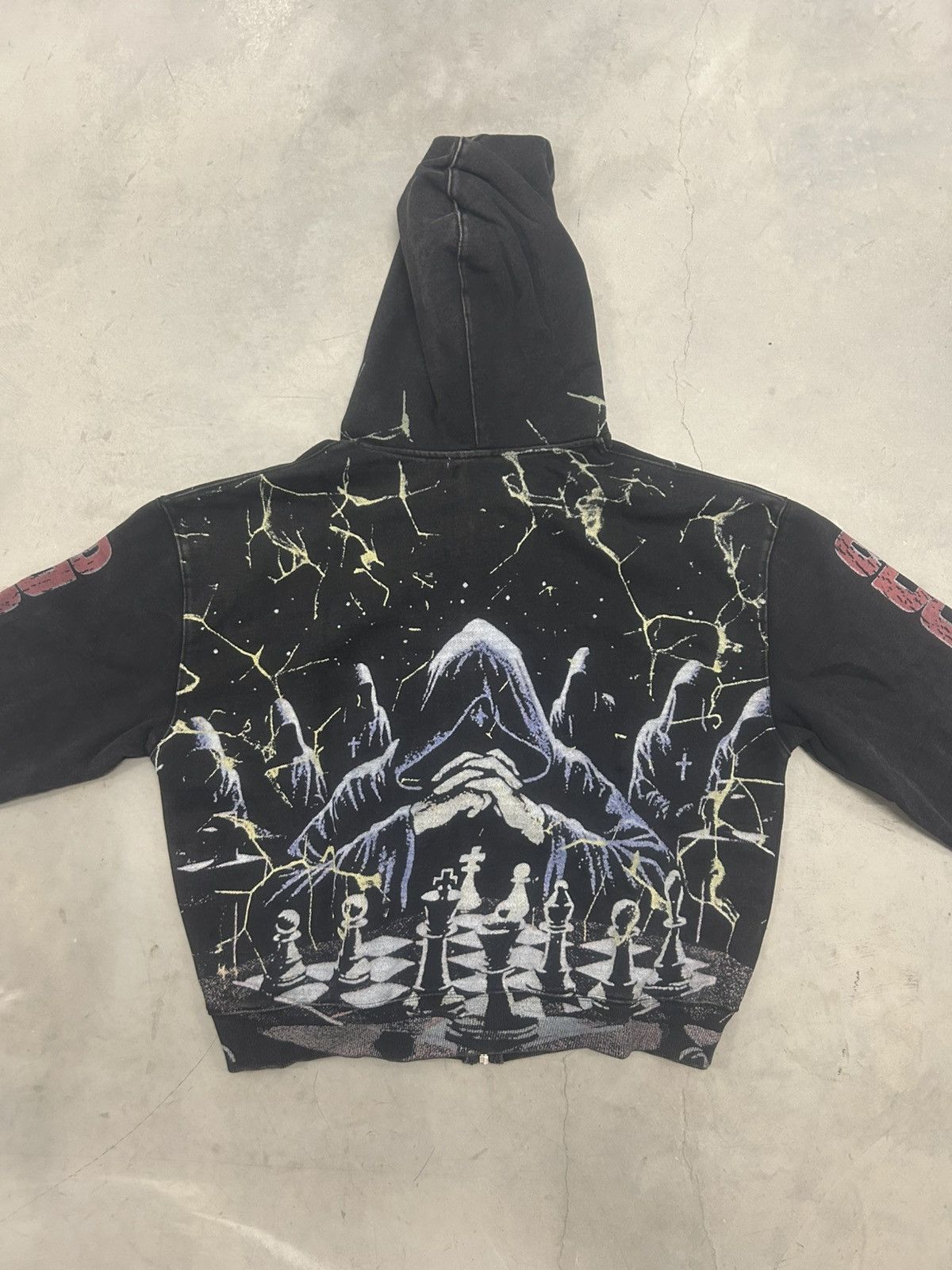 Vale Vale Forever Valley Black Red Mastermind Zip Up Hoodie Size US L / EU 52-54 / 3 - 5 Thumbnail