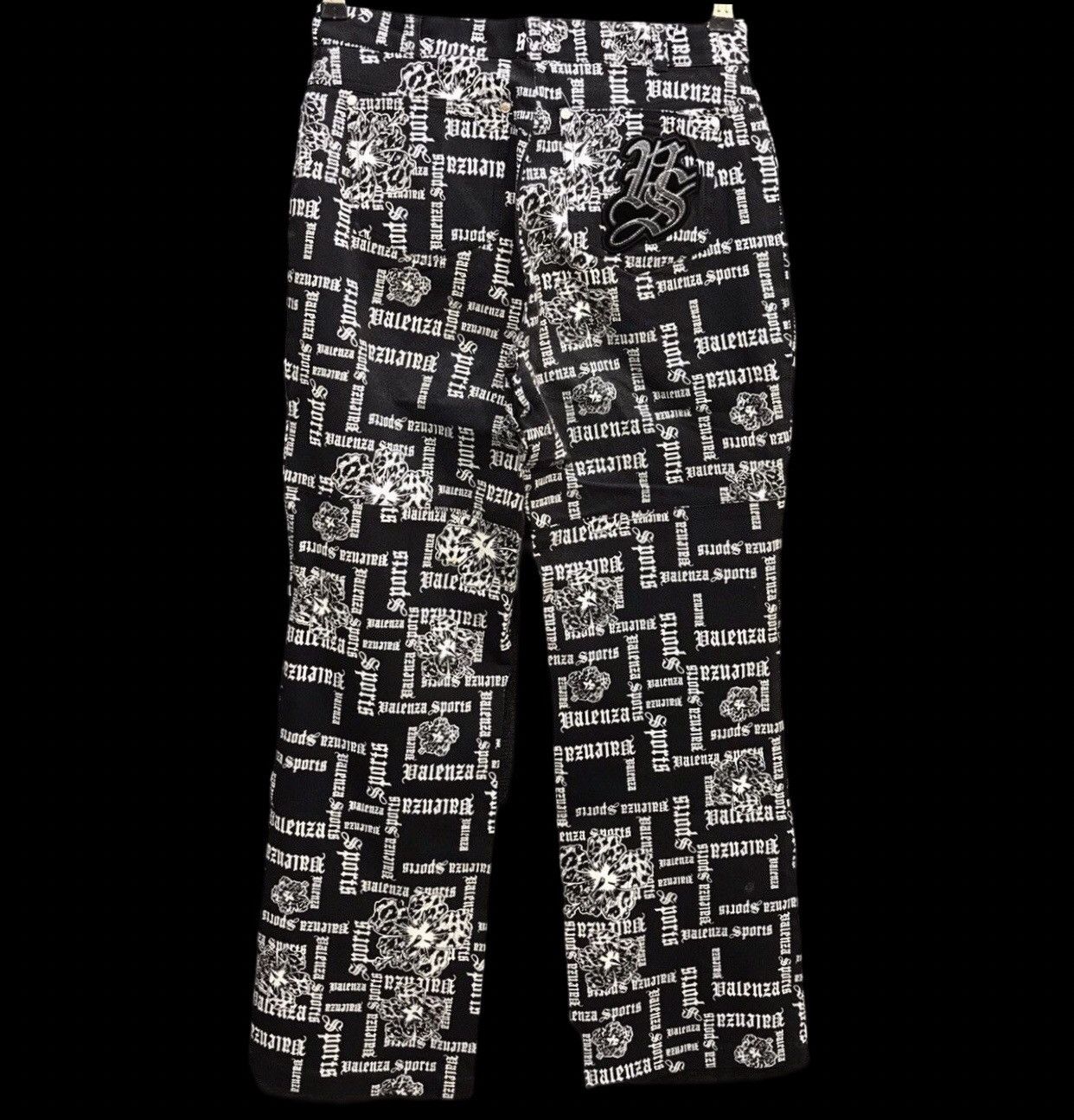 Japanese Brand Valenza Sport Full Logo Pant Size 26" / US 2 / IT 38 - 2 Thumbnail