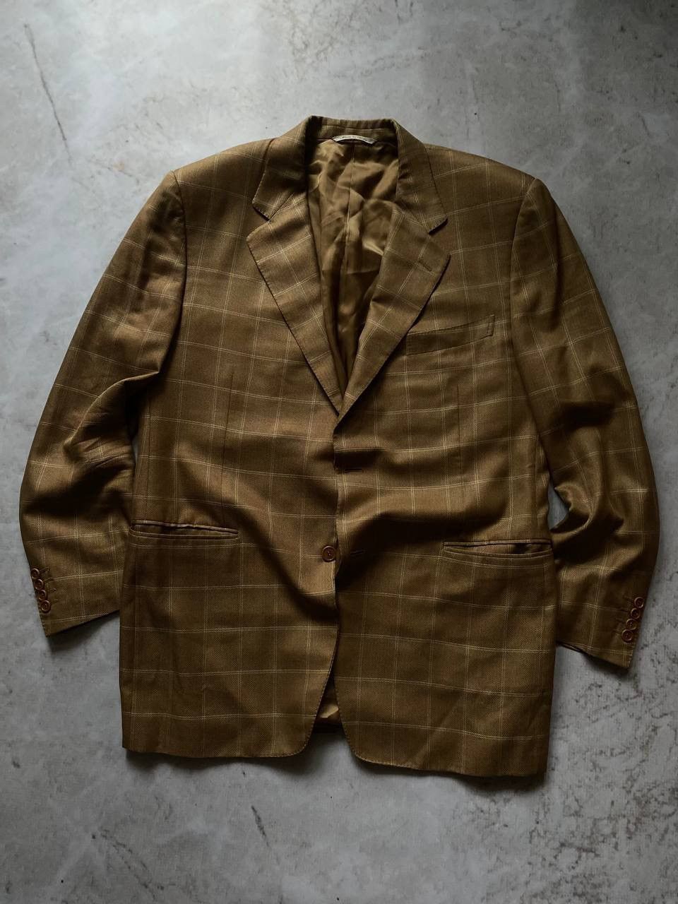 Canali × Vintage Vintage Canali Luxury Blazer Jacket OldMoney Style Size 54R - 1 Thumbnail