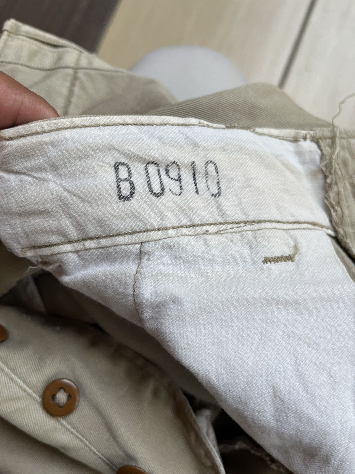 Vintage 1945 trousers cotton kakis by friedman pants & co Size US 32 / EU 48 - 5 Thumbnail