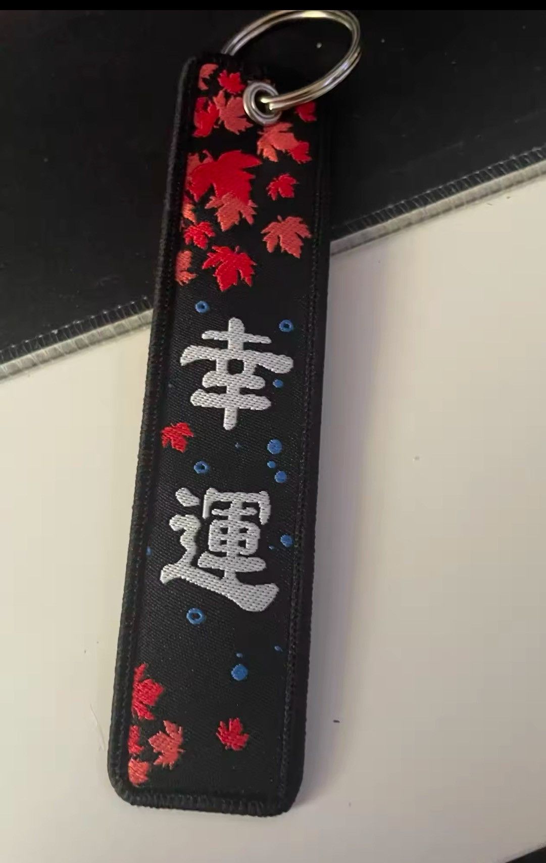 Vintage Koi Japanese Keyring Keychains Luggage Tag Label Size ONE SIZE - 7 Thumbnail