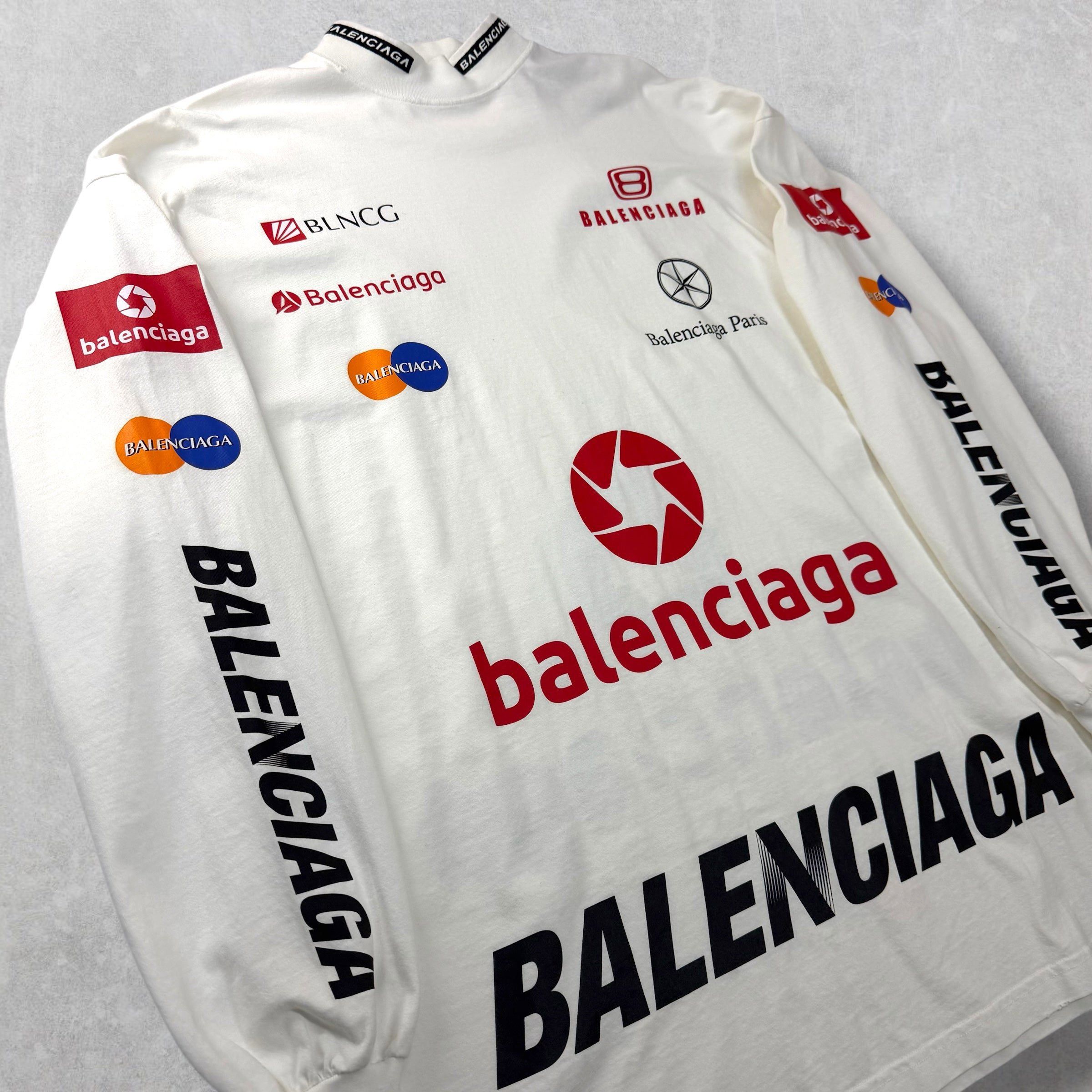 Balenciaga Balenciaga Top League Long Sleeve 3 (XXL) Size US XXL / EU 58 / 5 - 3 Thumbnail