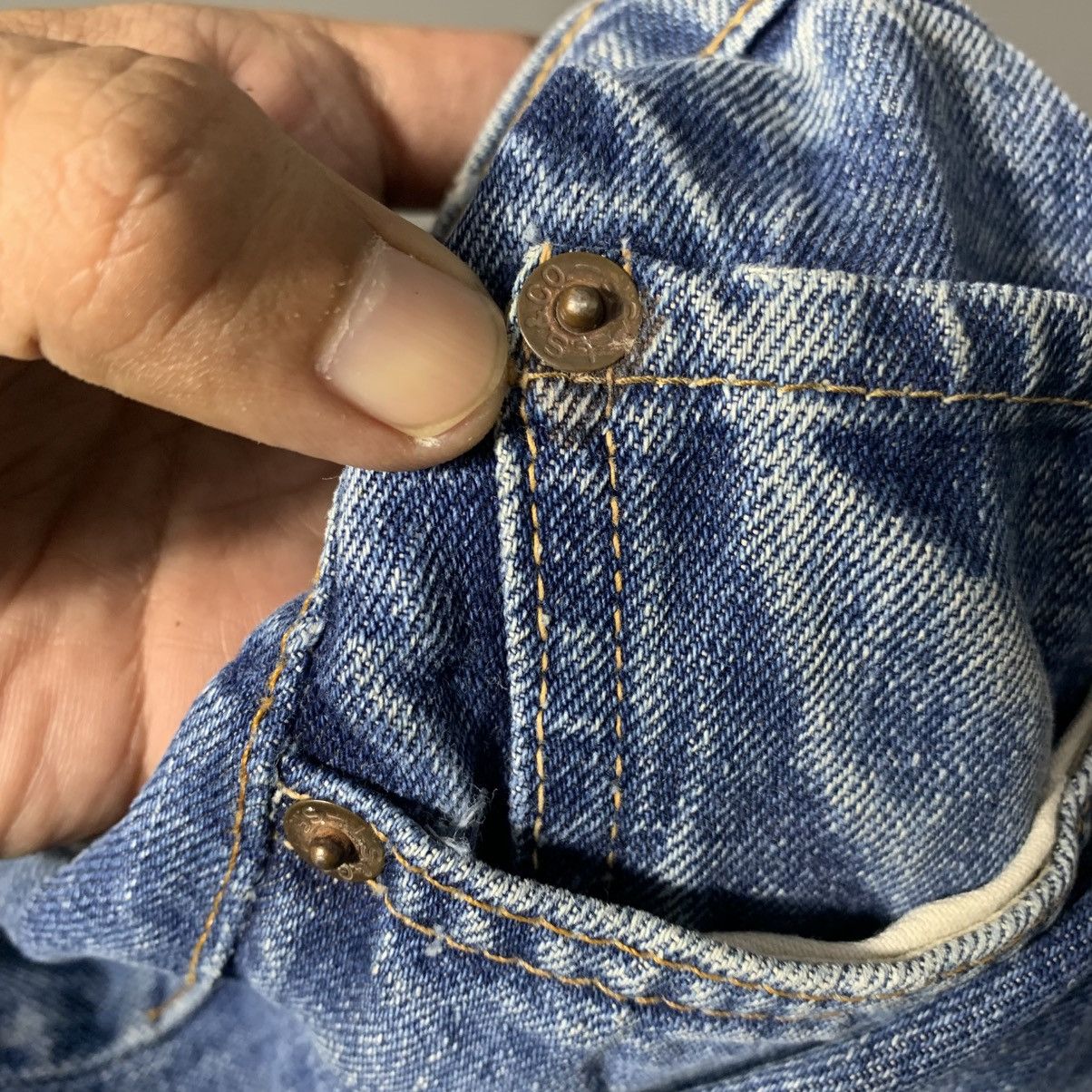 Levi's True Vintage Levis Big E 60s First OG 505 Button 5 Size US 30 / EU 46 - 14 Thumbnail