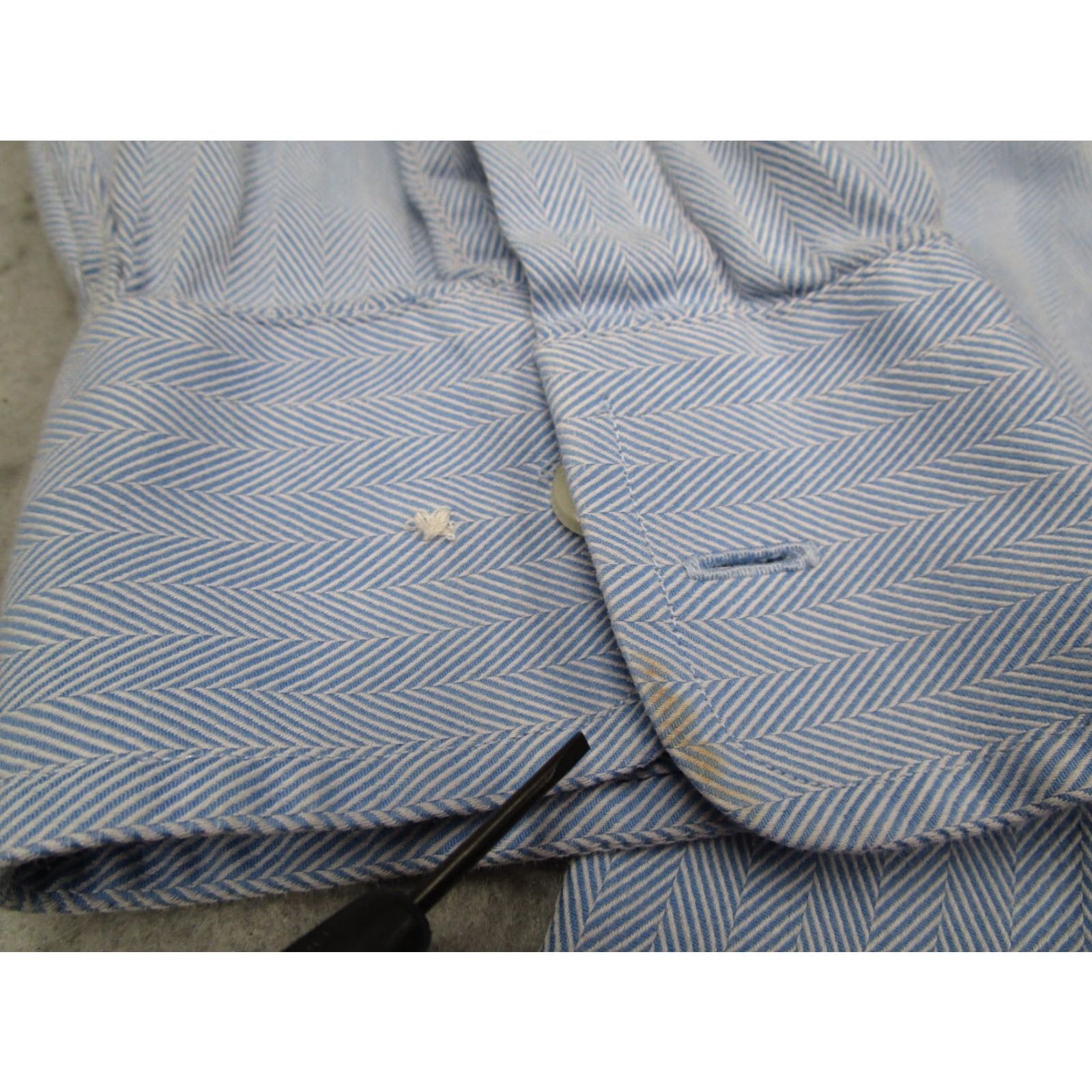 Disney Disneyland Resort Dress Shirt Mens XL Blue Button Up Mickey Mouse Size 46R - 5 Thumbnail