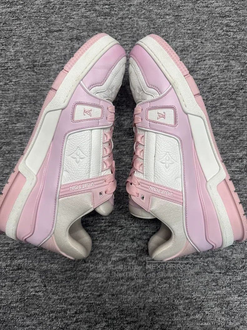 Louis Vuitton Louis Vuitton Pink Sneakers Size US 8 / EU 41 - 3 Thumbnail