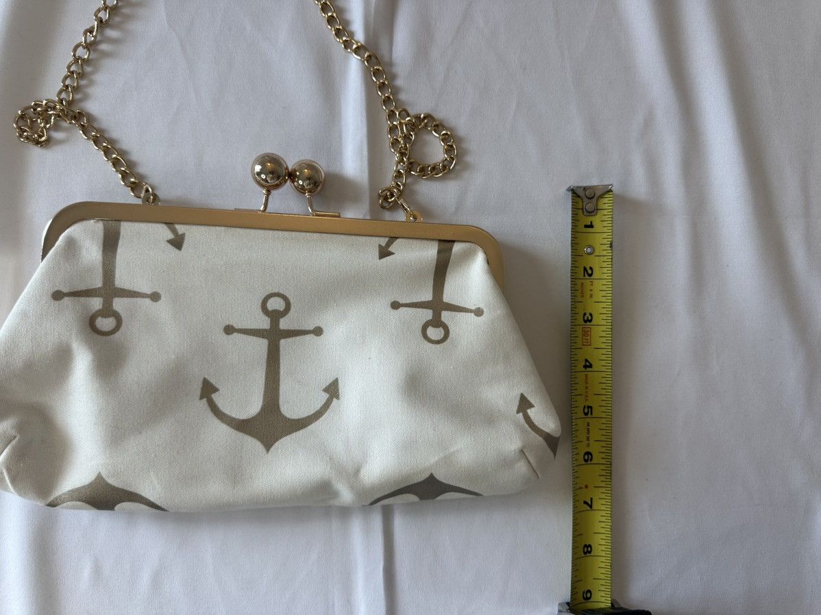 Other Donna Dixon Purse Anchor Themed Gold Chain Size ONE SIZE - 5 Thumbnail