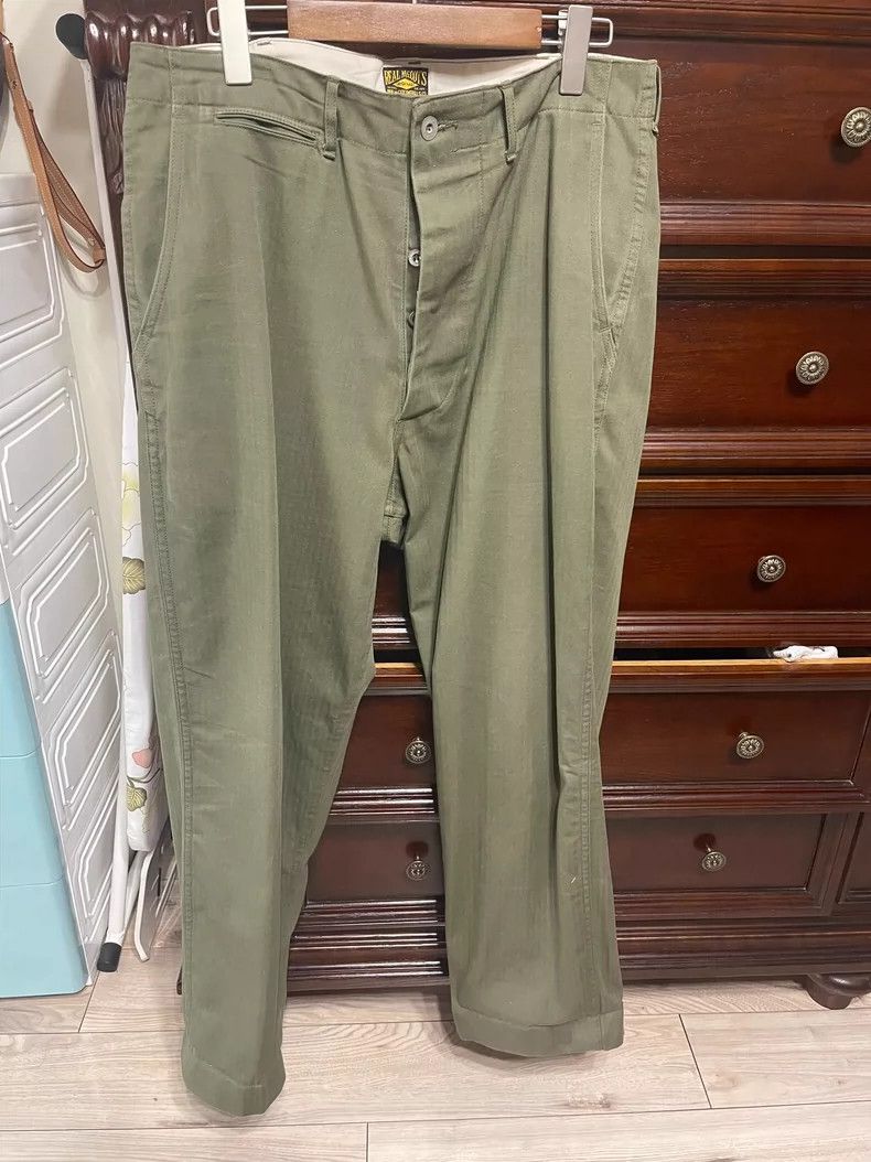 The Real McCoy's The Real McCoys Sise34 Military Pants, Size 34, Waist Size Size US 29 - 3 Thumbnail
