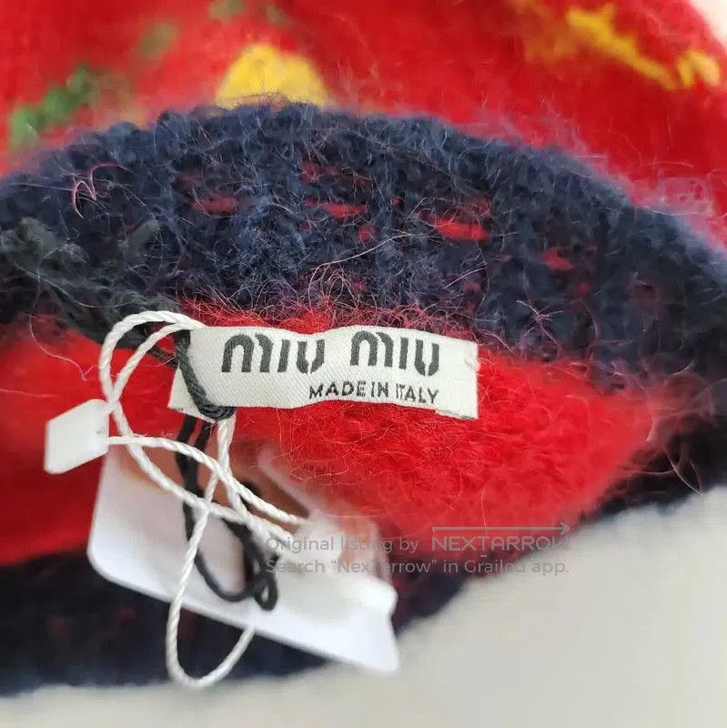 Miu Miu Miu Miu Colorful Mohair Sweater . Size M / US 6-8 / IT 42-44 - 3 Thumbnail