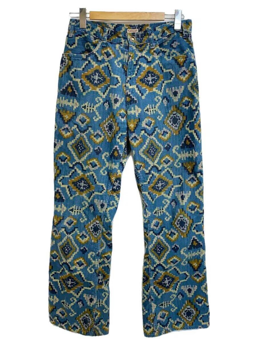 Kapital Rug Pattern Corduroy Boot Cut Pants Size US 31 - 1 Thumbnail