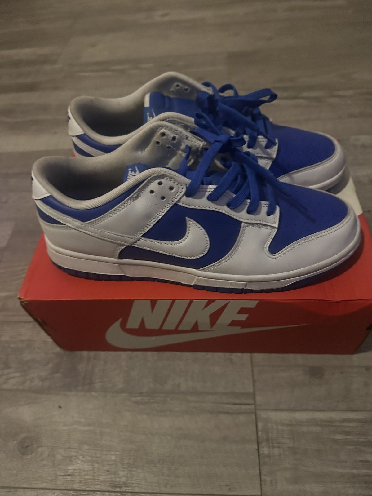 Nike Nike Dunk Low Retro “Racer Blue” Size US 11 / EU 44 - 5 Thumbnail