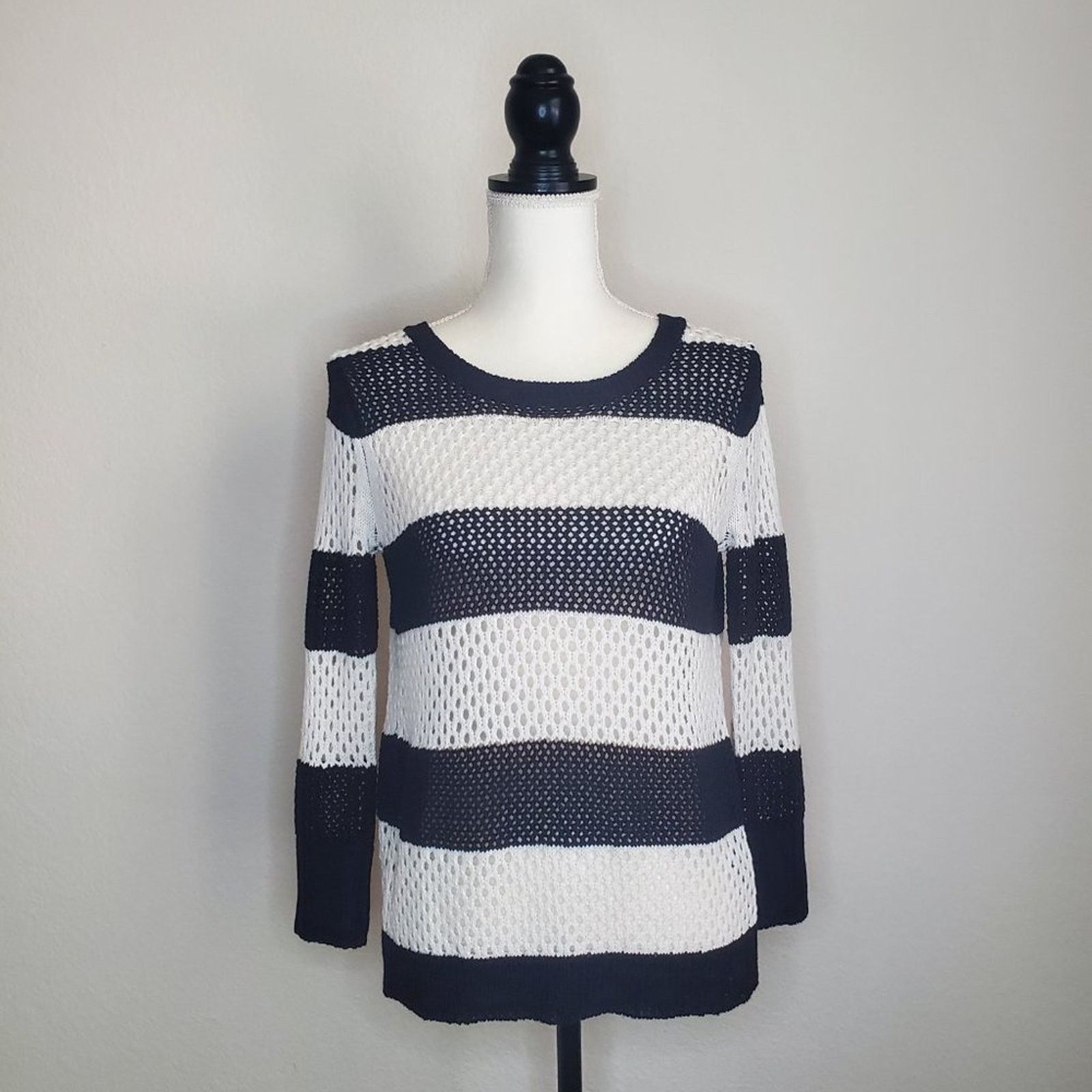 Other Jamison Striped Split Back Sweater XS Size XS / US 0-2 / IT 36-38 - 1 Thumbnail