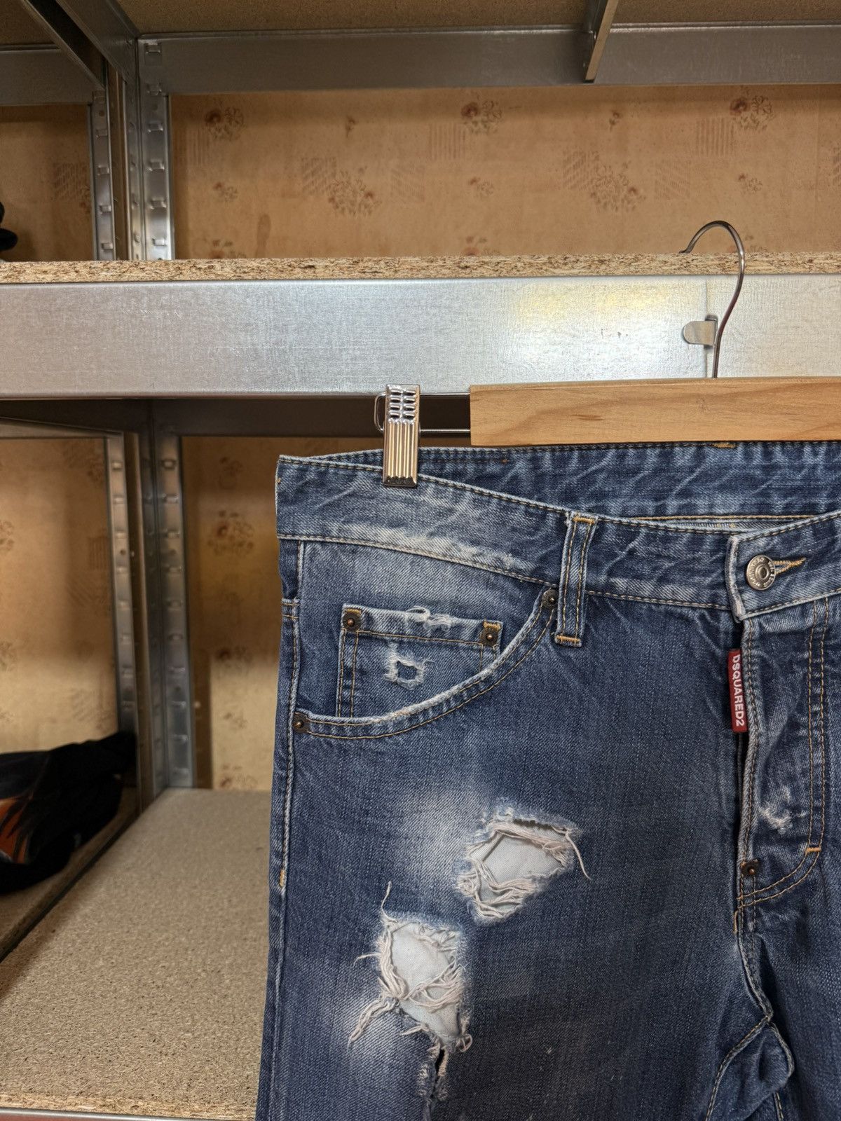 Dsquared2 Rare Luxury Dsquared2 Thrashed Jeans Y2K Hype Size 48 Size US 32 / EU 48 - 3 Thumbnail