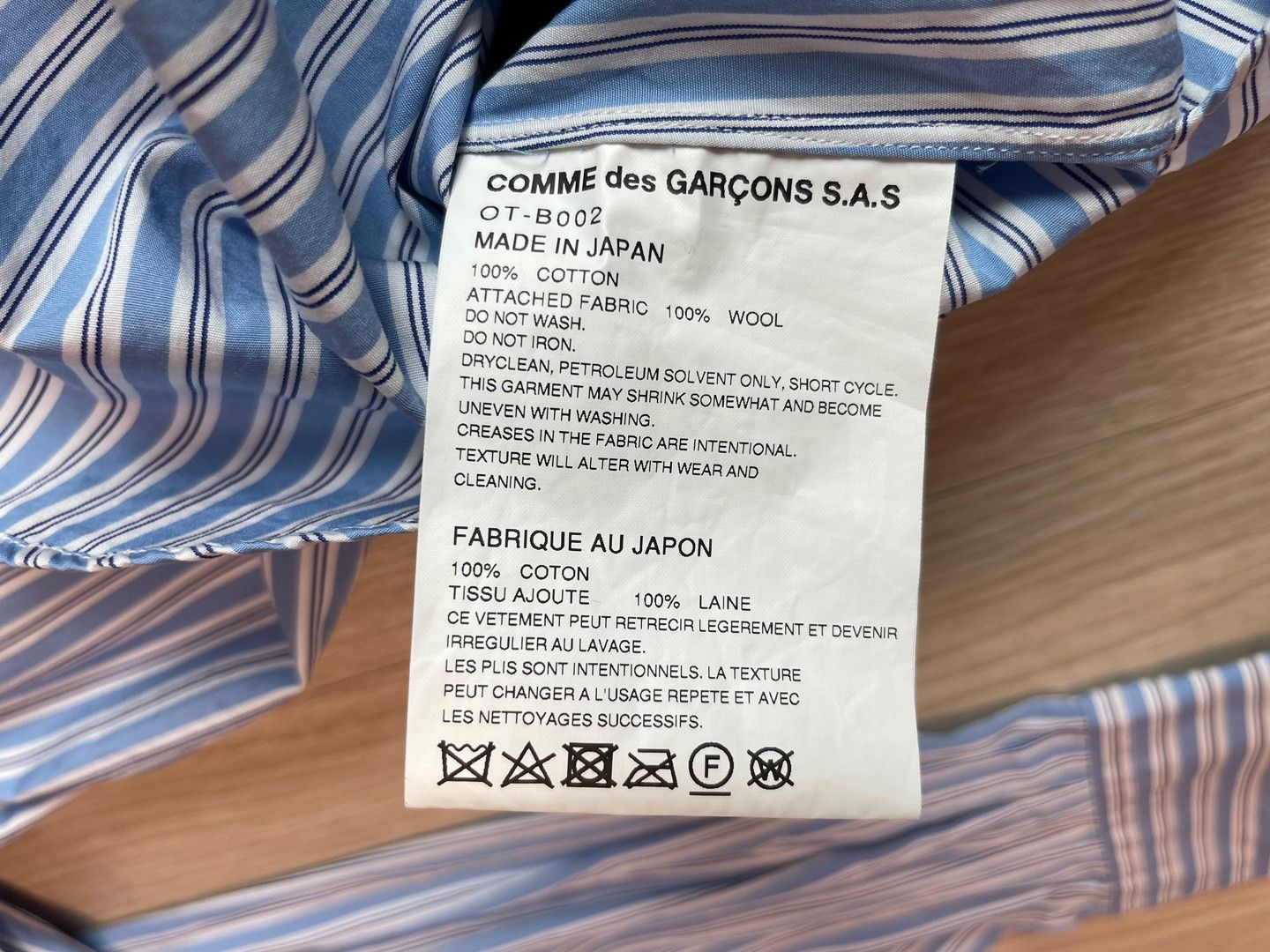 Comme des Garcons SHIRT COMME des GARCONS SHIRT Tartan Check Pocket Shirt AD2017 Size US L / EU 52-54 / 3 - 6 Thumbnail
