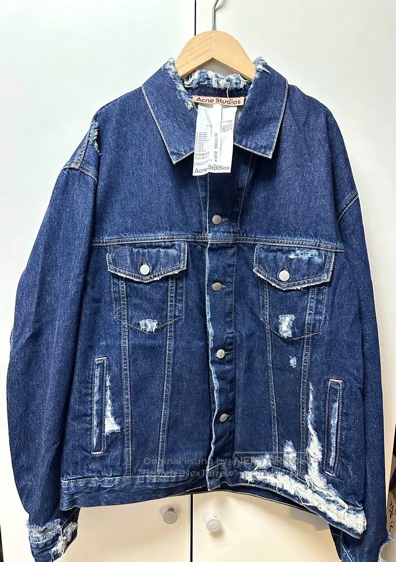 Acne Studios Acne Studios FW24 Distressed Drop-Shoulder Loose Single-Br Size US M / EU 48-50 / 2 - 1 Thumbnail
