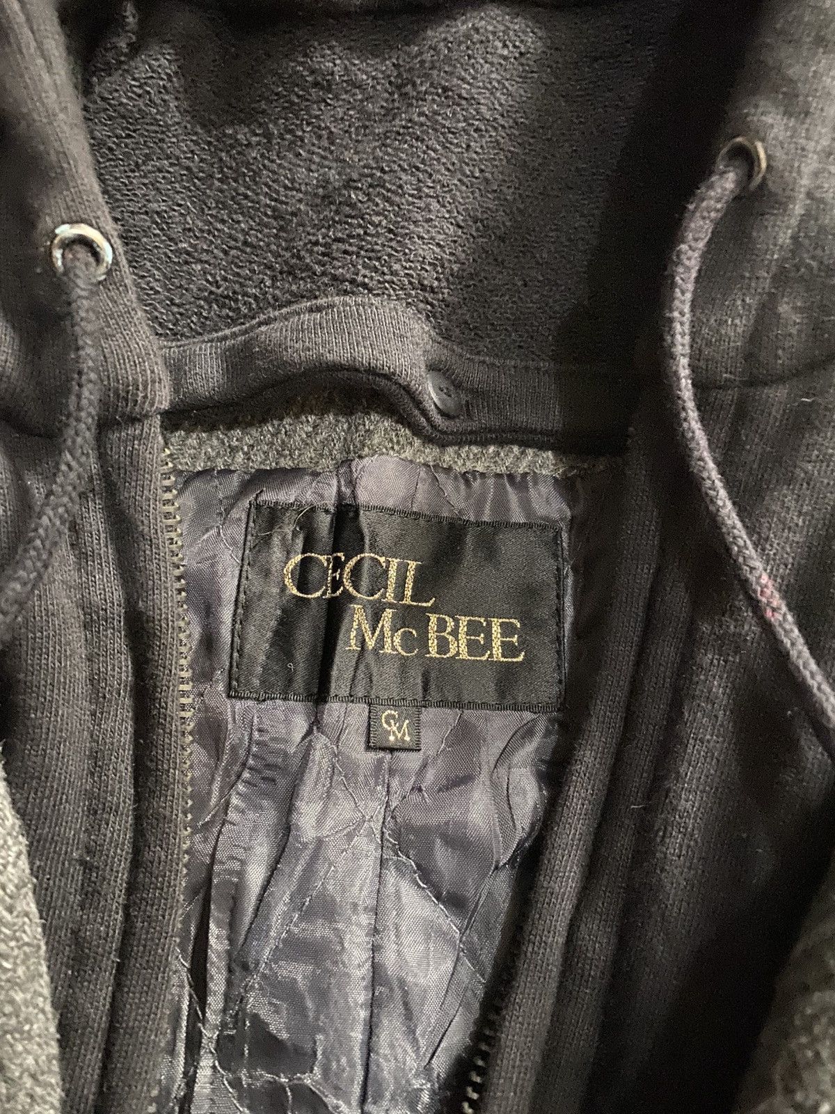Japanese Brand Cecil Mc Bee jacket Hooded Size S / US 4 / IT 40 - 2 Thumbnail