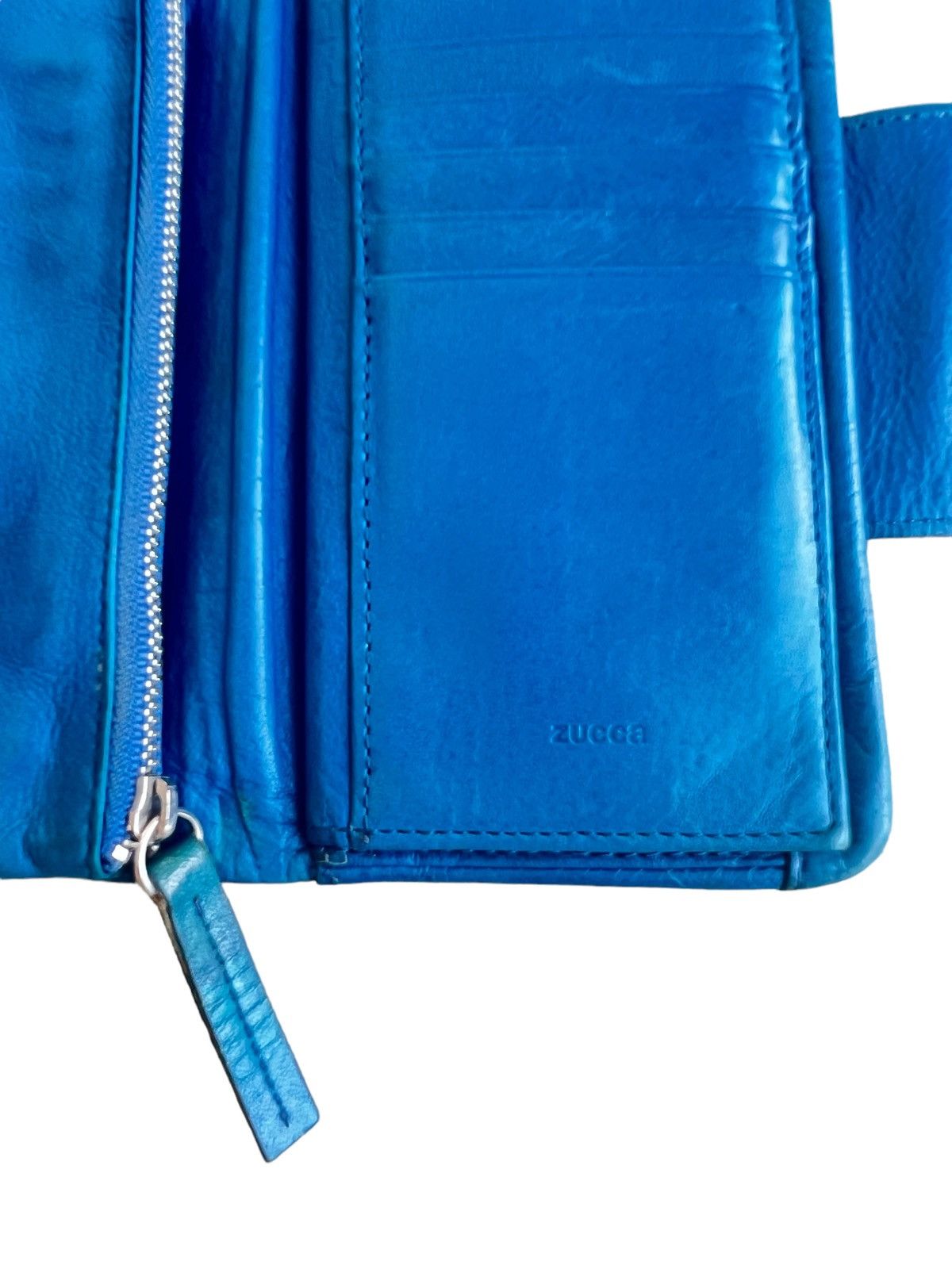 CABANE de ZUCCa 1990s Zucca Detachable Compartment Cyber Punk Leather Wallet Size ONE SIZE - 10 Thumbnail