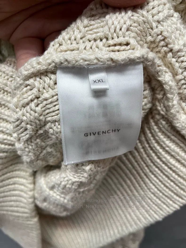 Givenchy Givenchy Thick Knit Sweater Size US XXL / EU 58 / 5 - 6 Thumbnail