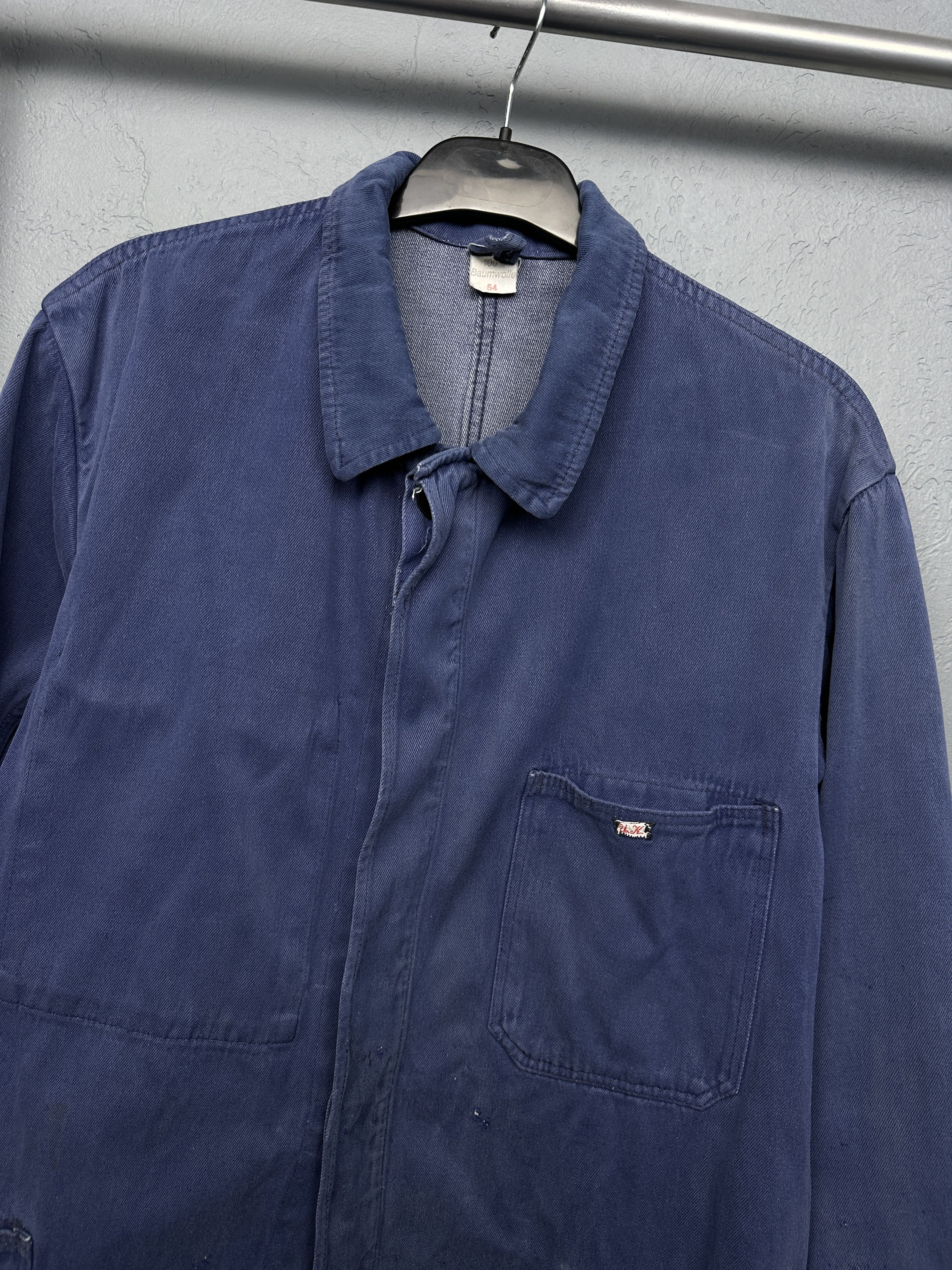 Le Laboureur 90s Vintage Mens French Workwear Chore Utility Jacket Size US L / EU 52-54 / 3 - 2 Thumbnail