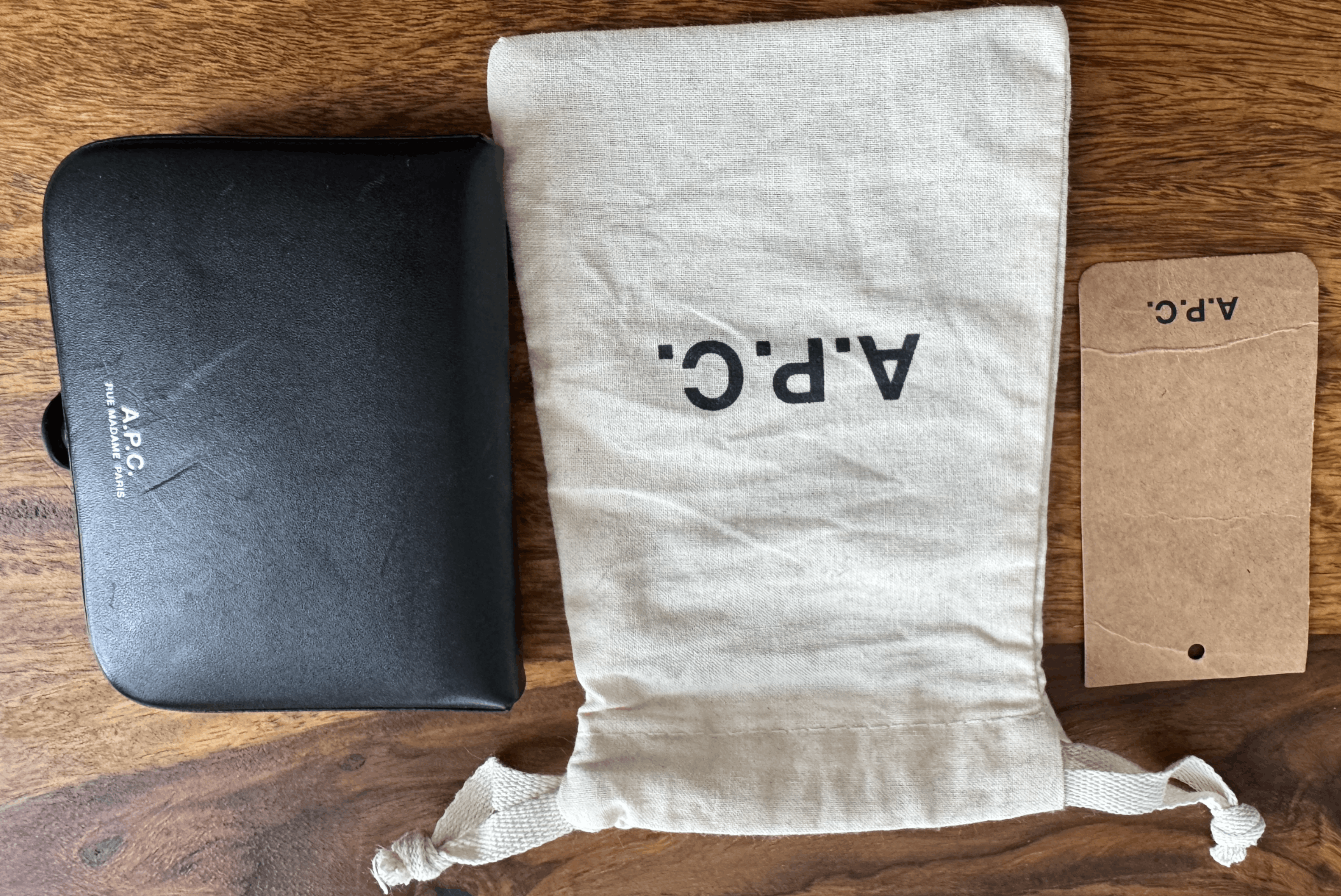 A.P.C. APC Portemonnaie / Wallet Josh Noir Size ONE SIZE - 9 Thumbnail