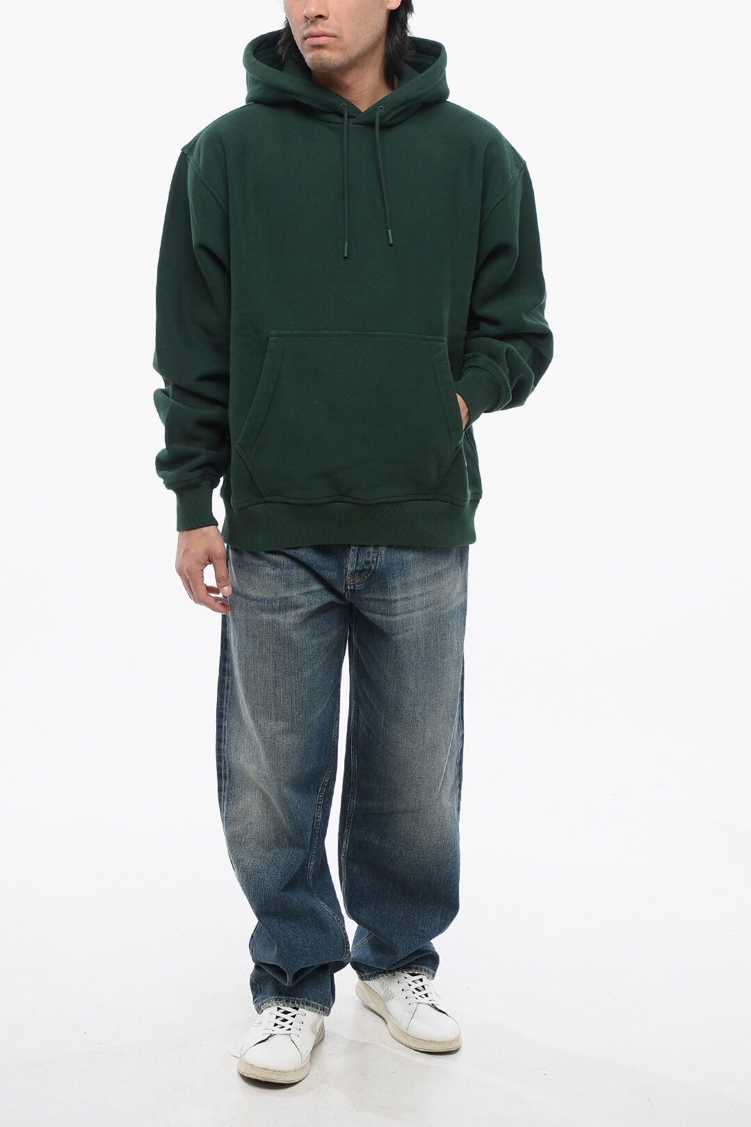 Burberry og1mm0325 Cotton Hoodie in Green Size US L / EU 52-54 / 3 - 5 Thumbnail