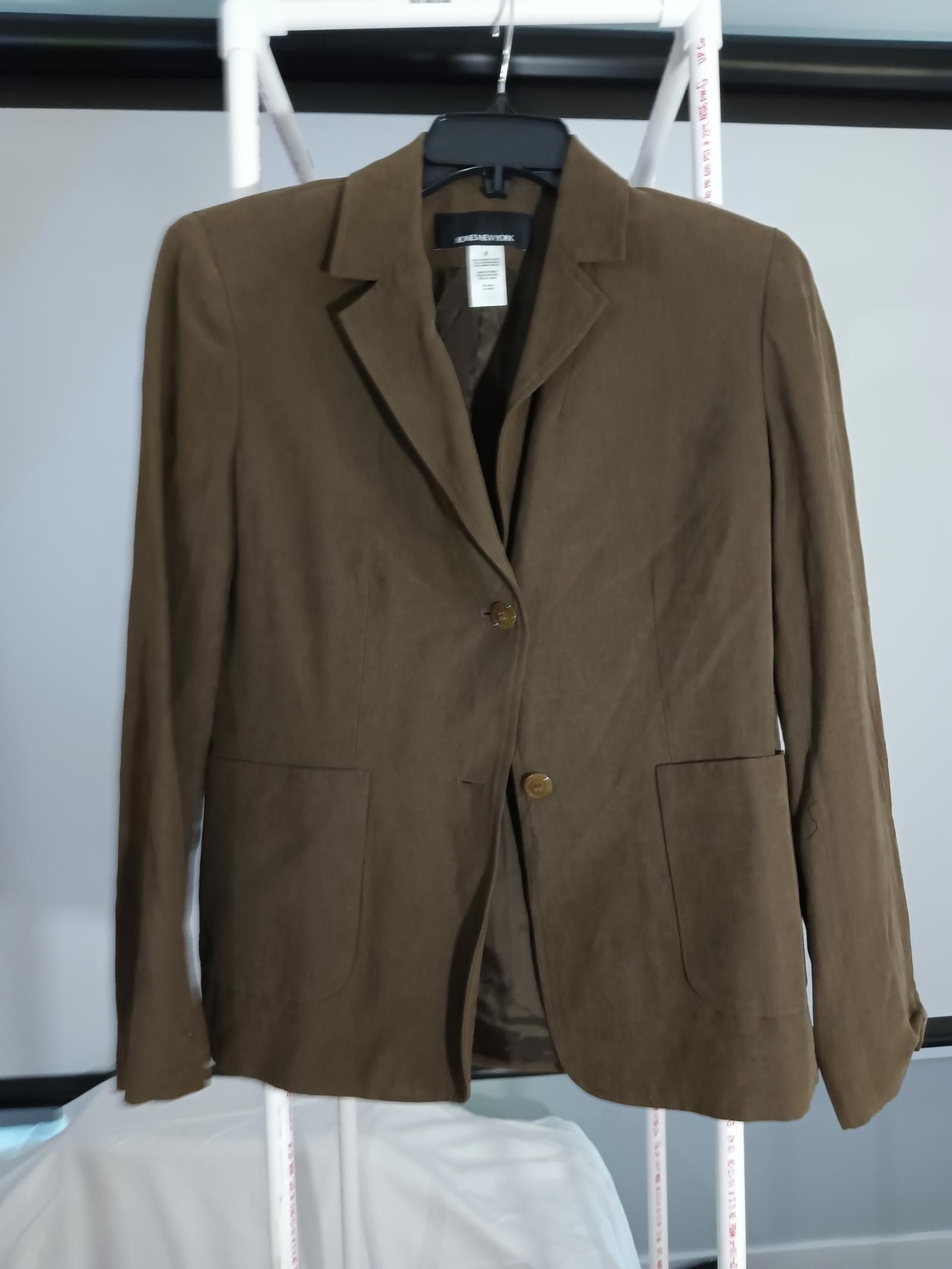 Jones New York Jones New York Women's Brown Blazer - Size 8 Size M / US 6-8 / IT 42-44 - 1 Thumbnail