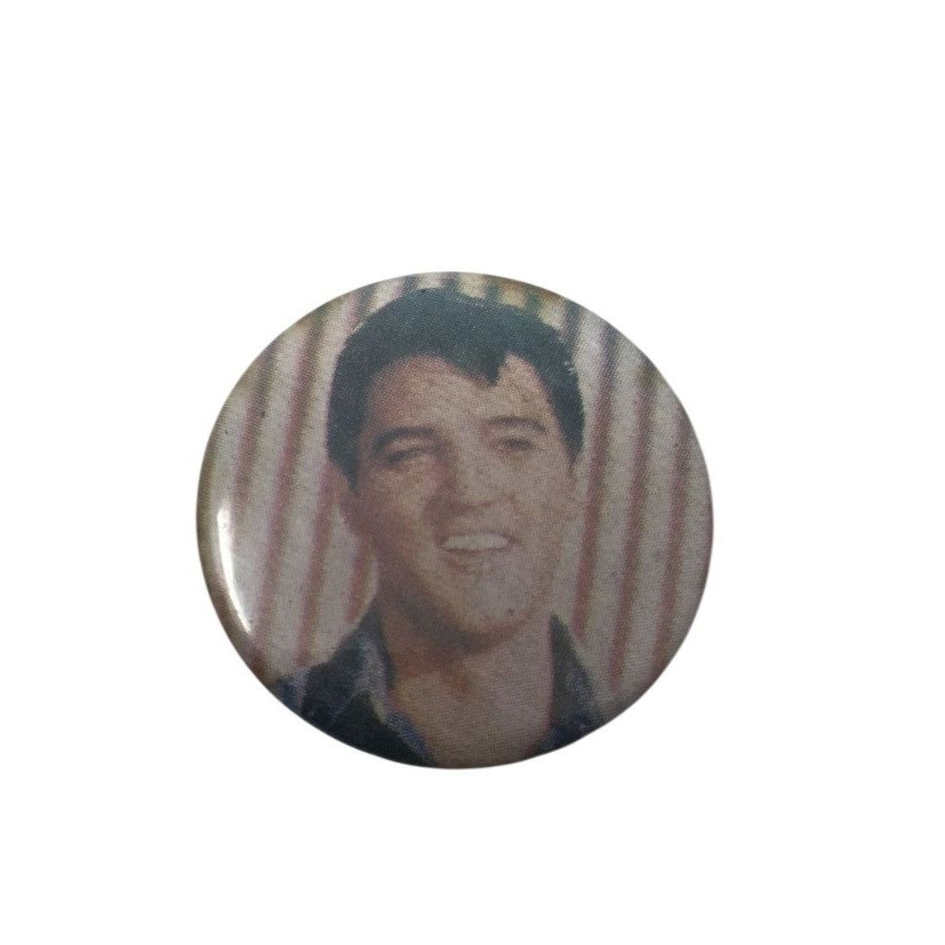 Other Small Vintage Collectible Elvis Presley Pin Size ONE SIZE - 2 Thumbnail