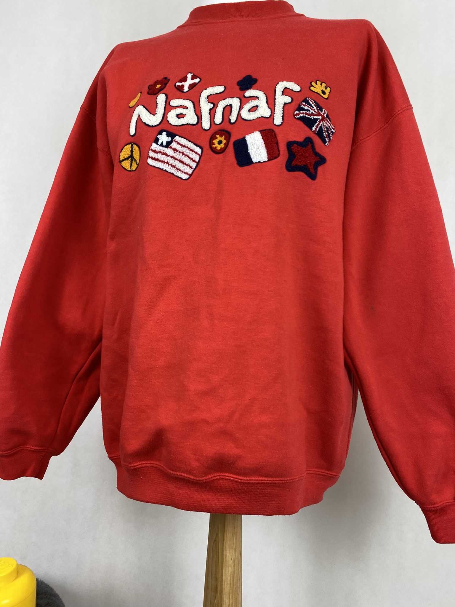 Vintage nafnaf vintage sweatshirt oversize boxy rare Size US L / EU 52-54 / 3 - 5 Thumbnail